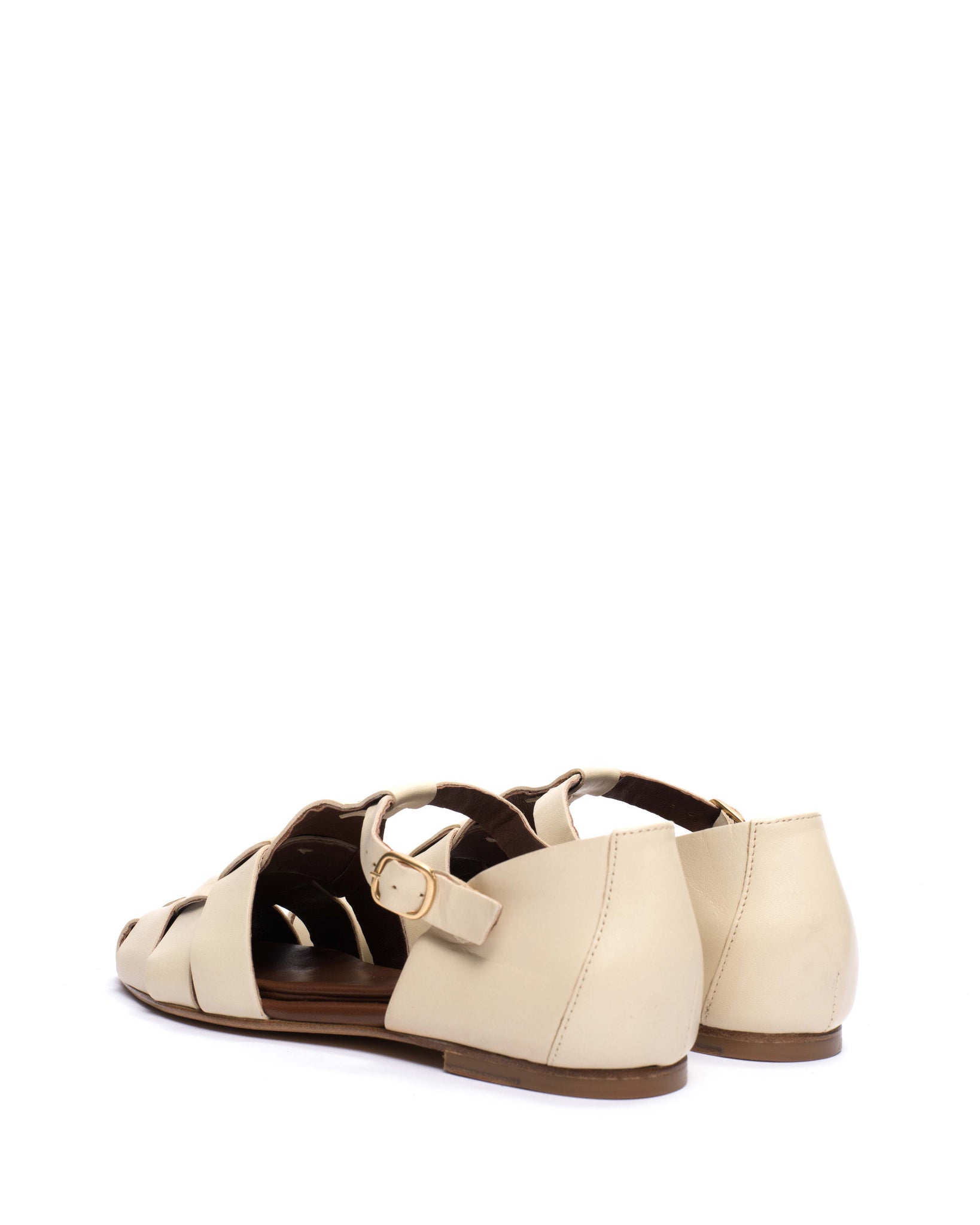 Lain flats Soft calf White sand - Anonymous Copenhagen