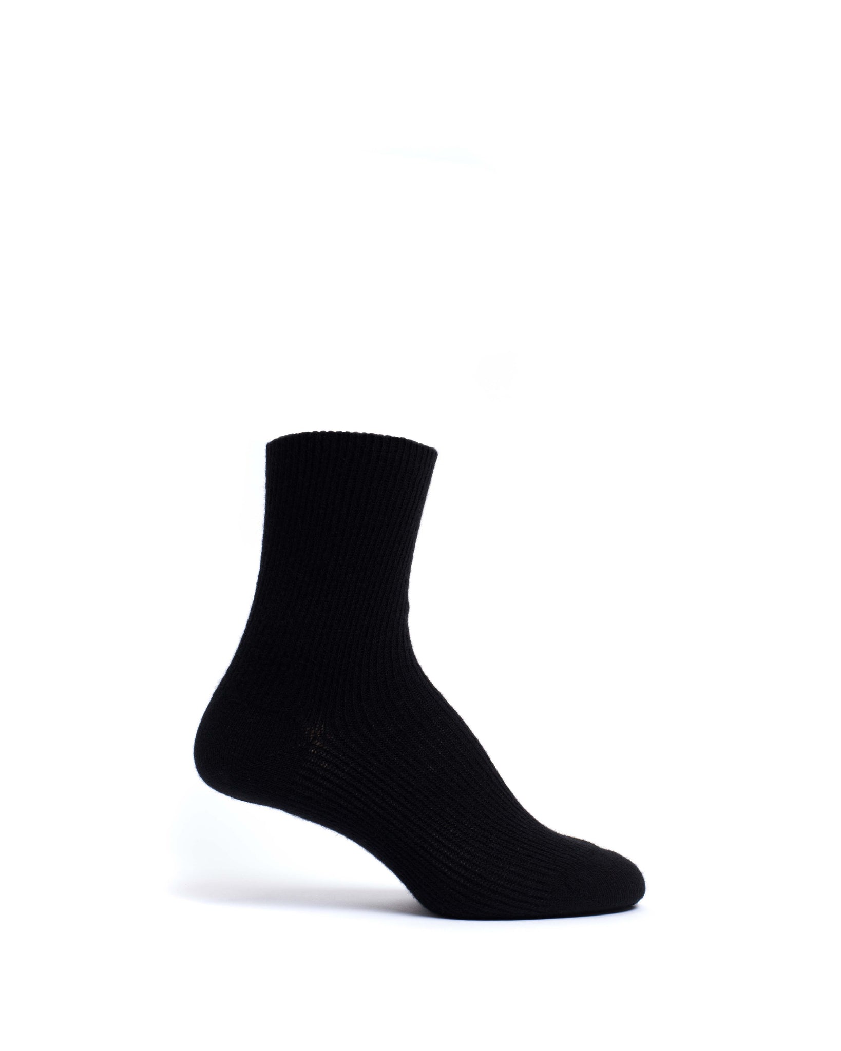 Lanai cashmere socks 70% wool 30% cashmere Black - Anonymous Copenhagen