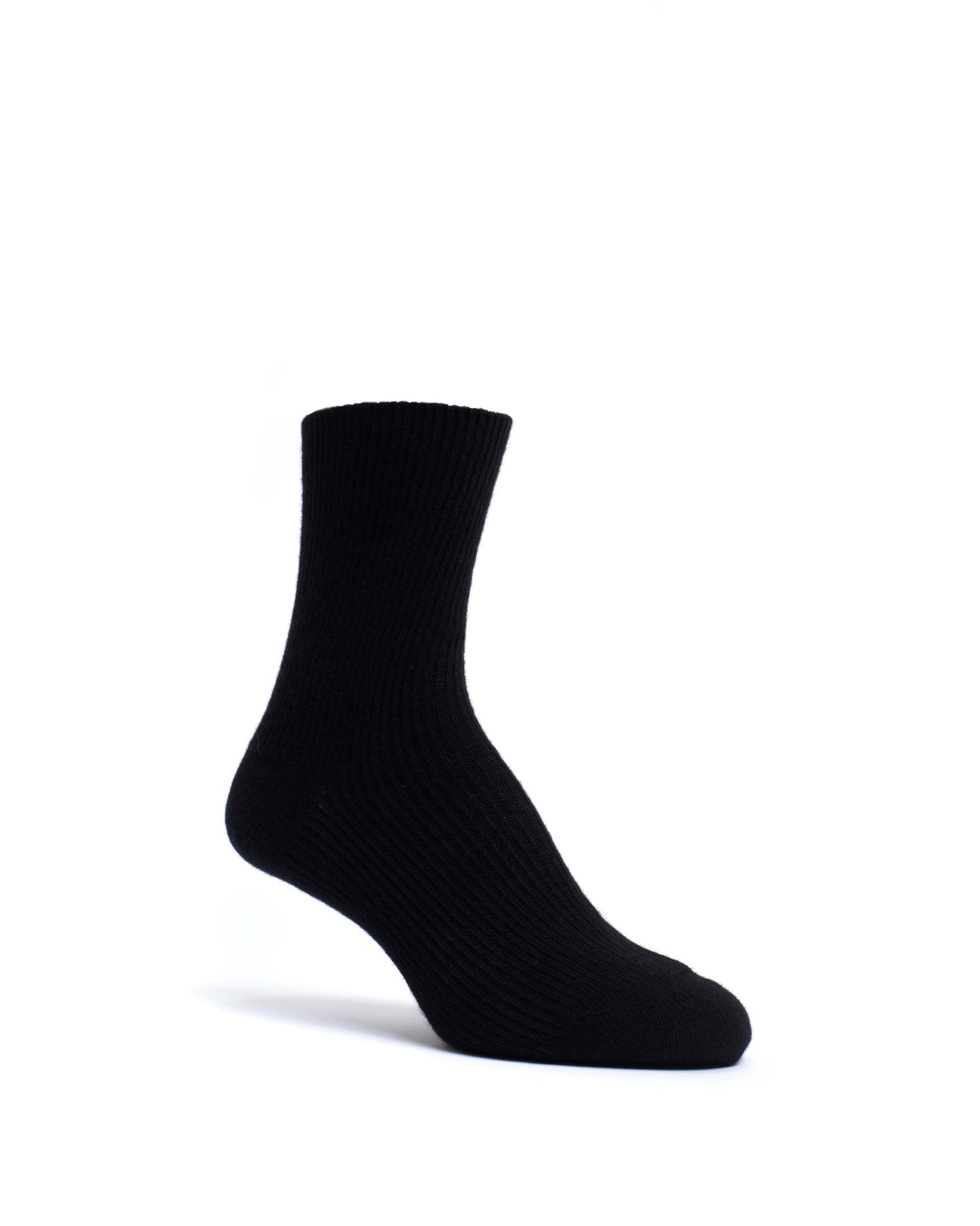 Lanai cashmere socks 70% wool 30% cashmere Black - Anonymous Copenhagen