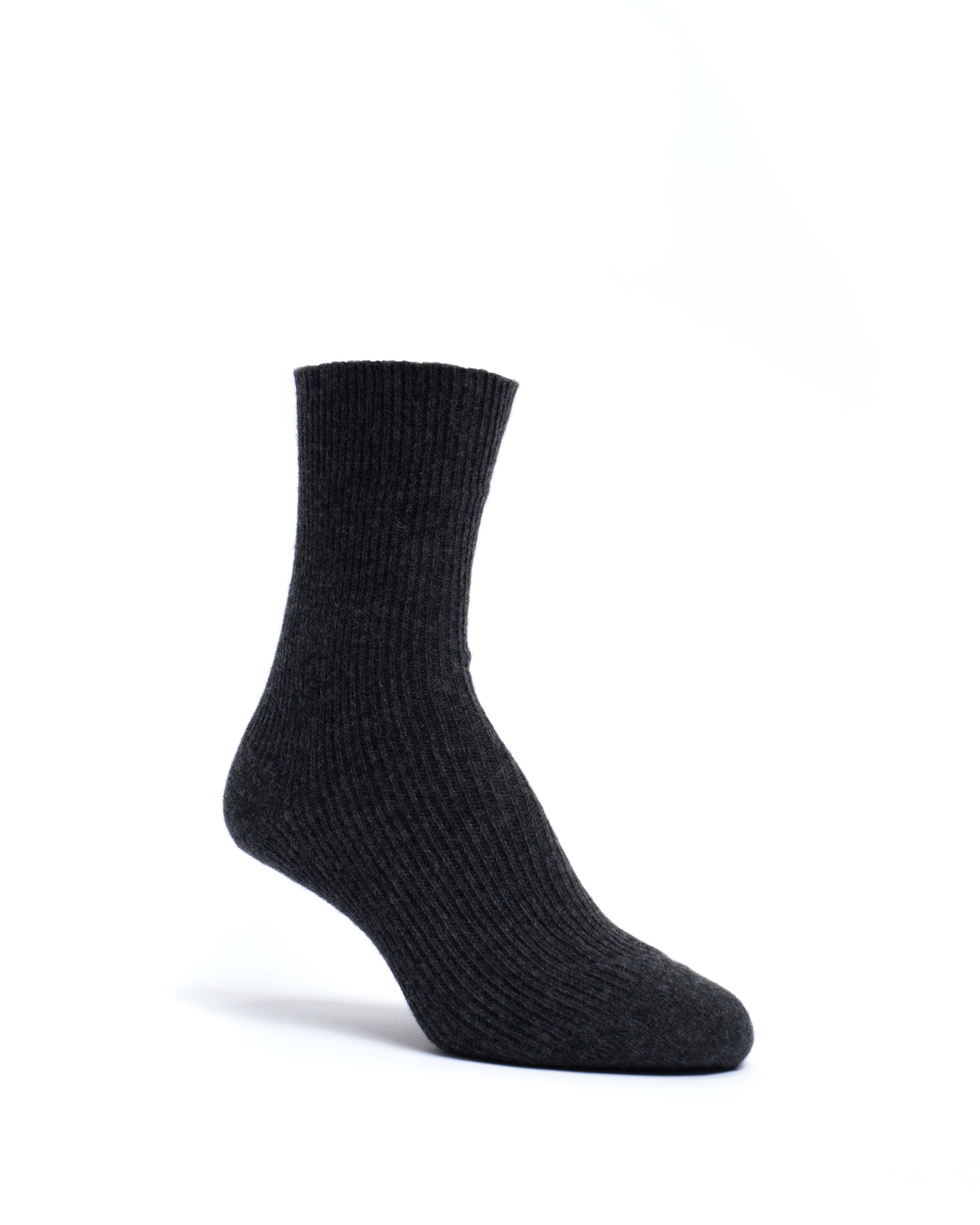 Lanai cashmere socks 70% wool 30% cashmere Dark grey - Anonymous Copenhagen