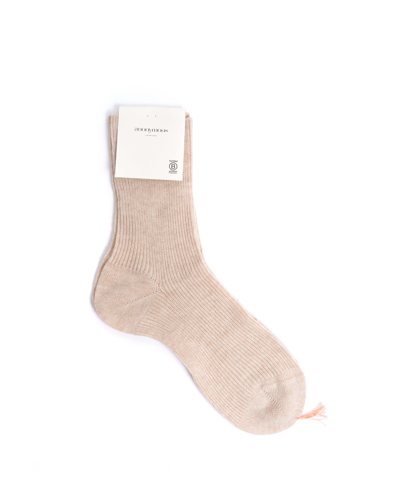 Lanai cashmere socks 70% wool 30% cashmere Powder - Anonymous Copenhagen