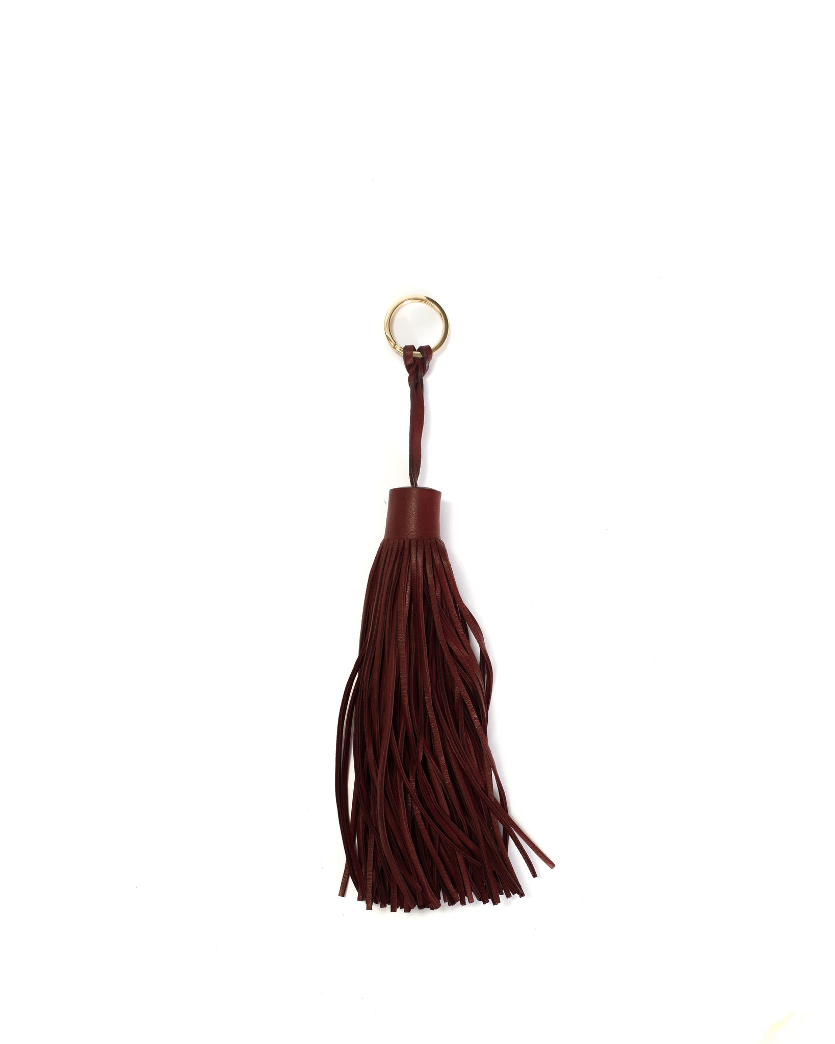 Langley fringe keyring Silky lamb Pomegranate - Anonymous Copenhagen