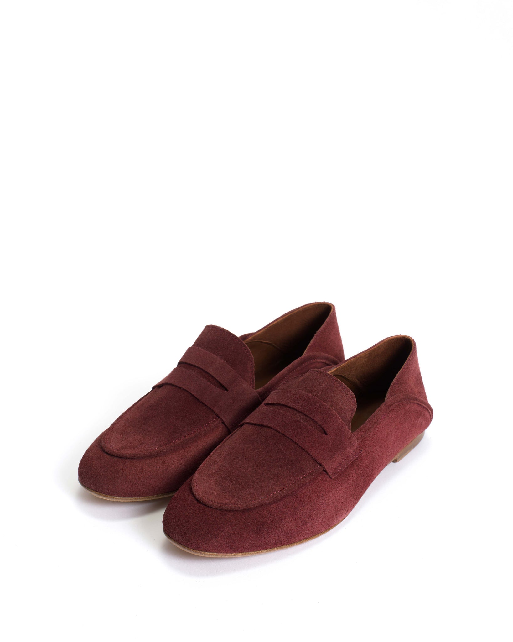 Lindsay Calf suede Pomegranate - Anonymous Copenhagen