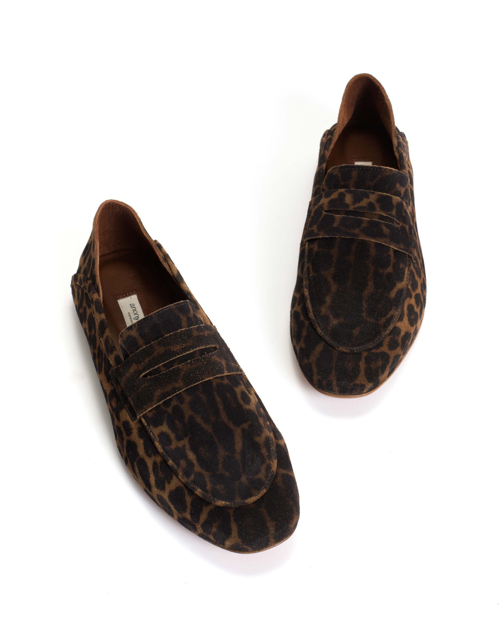 Lindsay Calf suede print Leopard - Anonymous Copenhagen