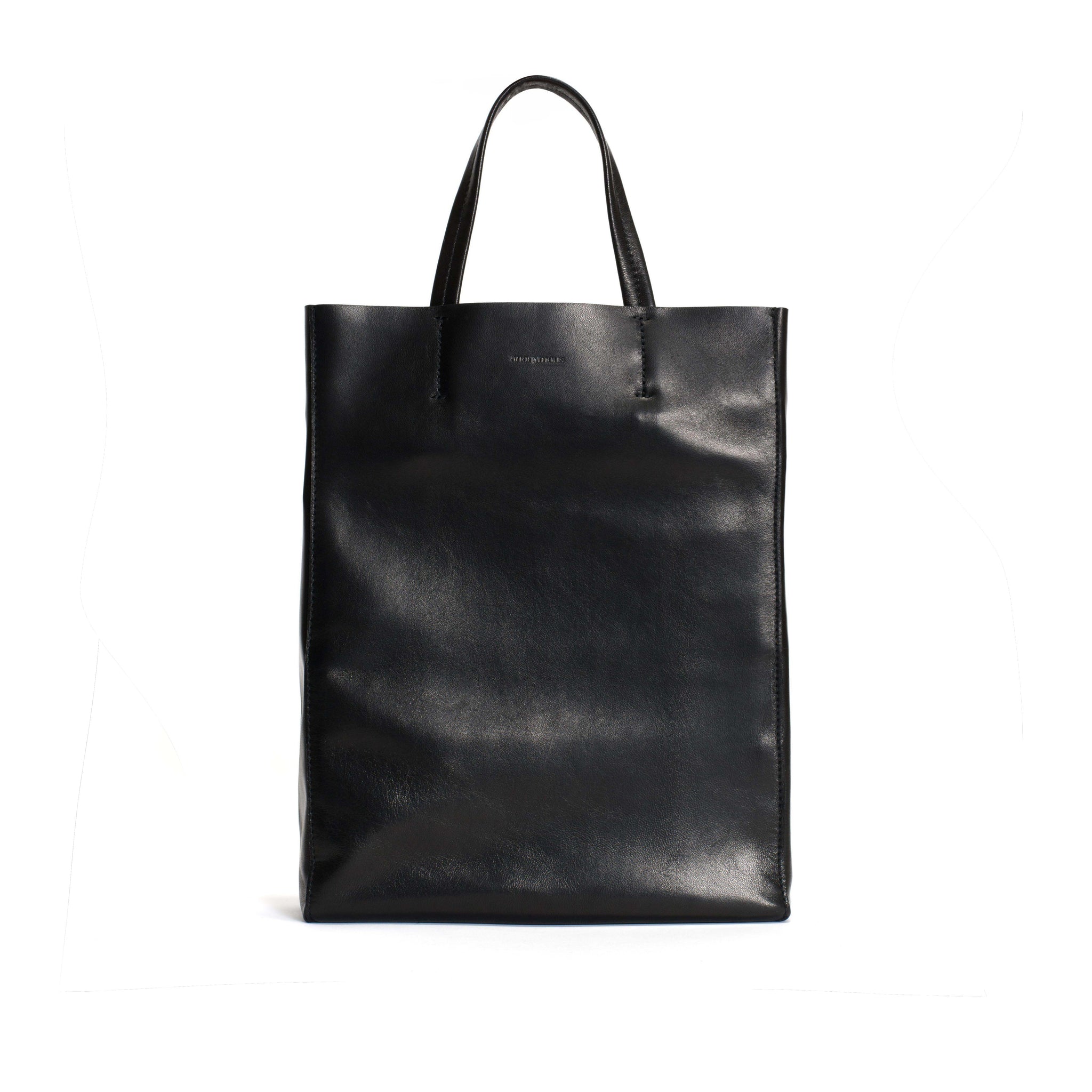 Linea shopper Shiny lamb Black - Anonymous Copenhagen