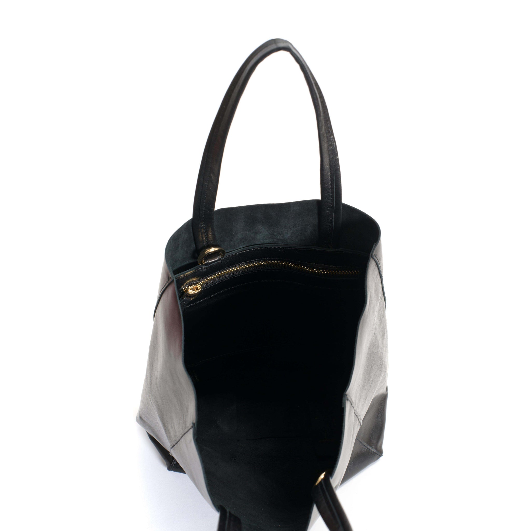 Linea shopper Shiny lamb Black - Anonymous Copenhagen