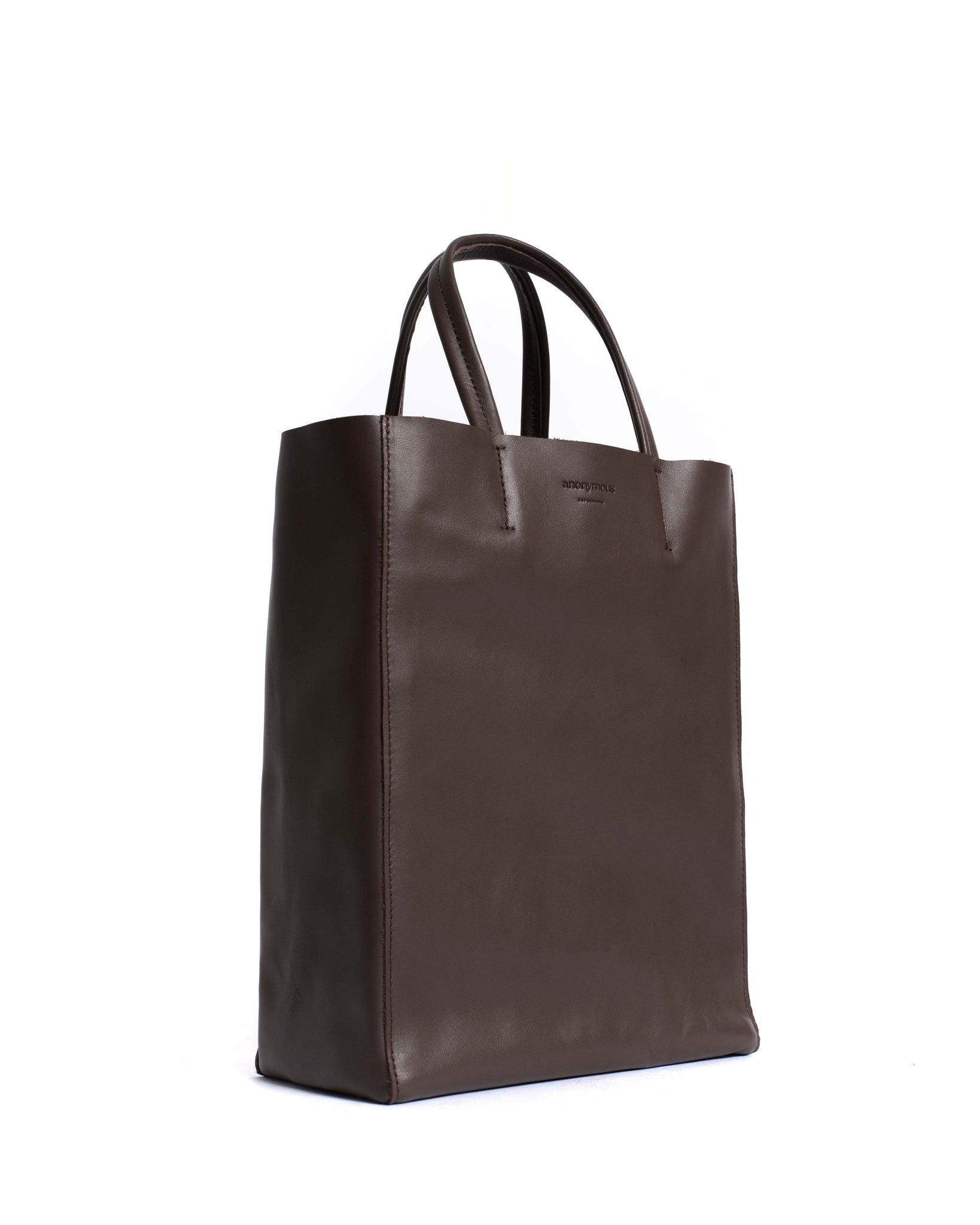 Linea shopper Soft calf Coffee brown - Anonymous Copenhagen