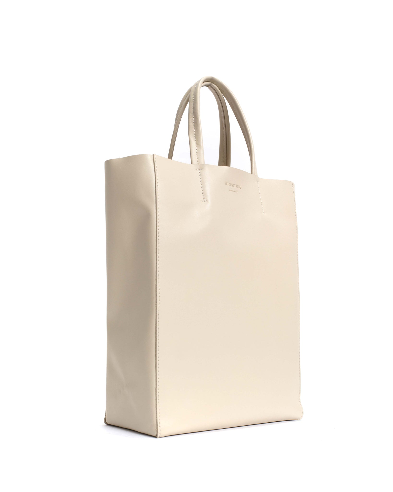 Linea shopper Soft calf White sand - Anonymous Copenhagen