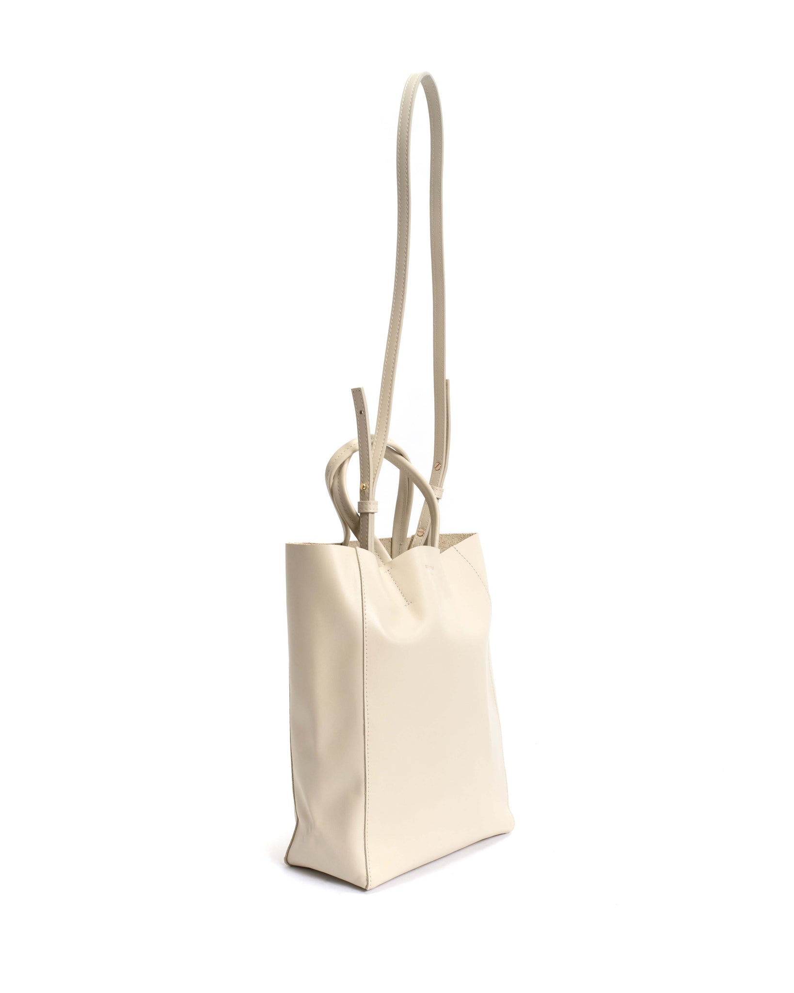 Linea shopper Soft calf White sand - Anonymous Copenhagen