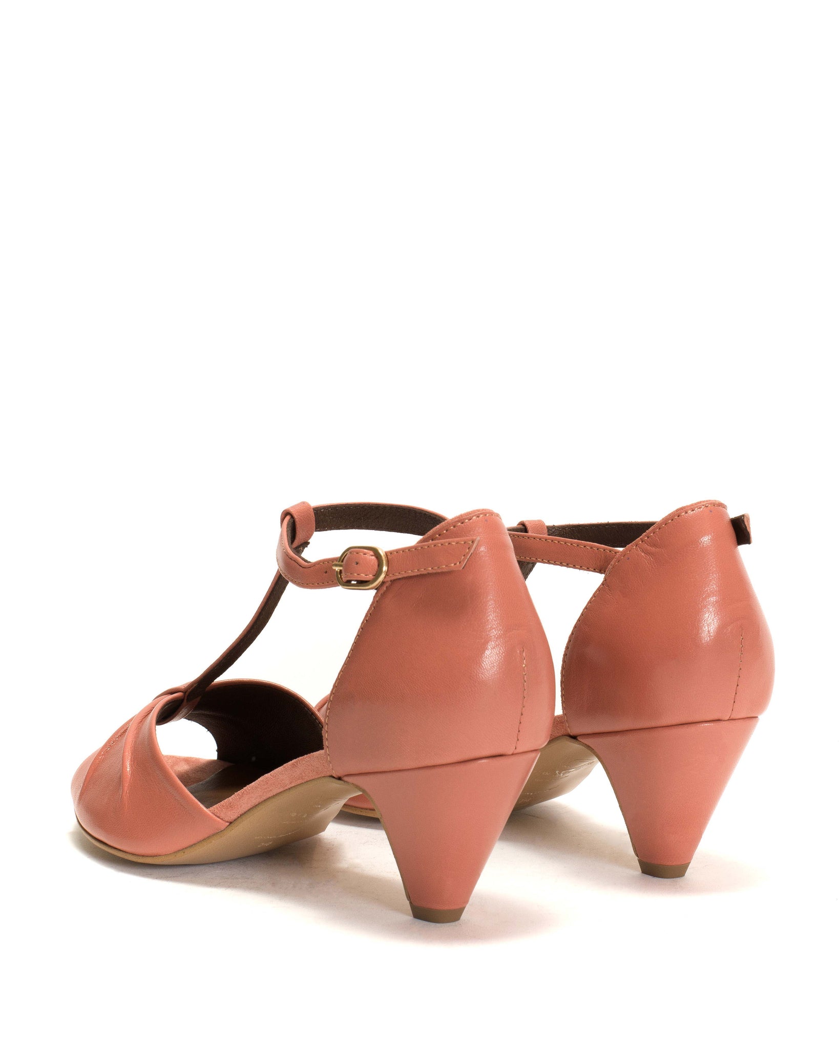 Linette 50 stiletto Shiny lamb & calf suede Candy pink - Anonymous Copenhagen