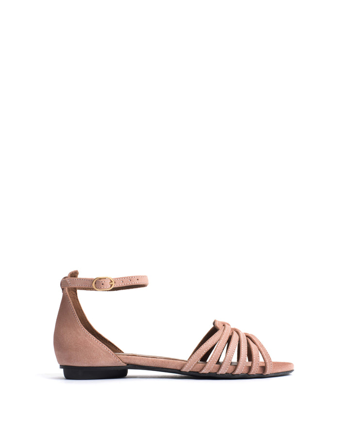 anonymous copenhagen Mareike 10 Calf suede Burned rose