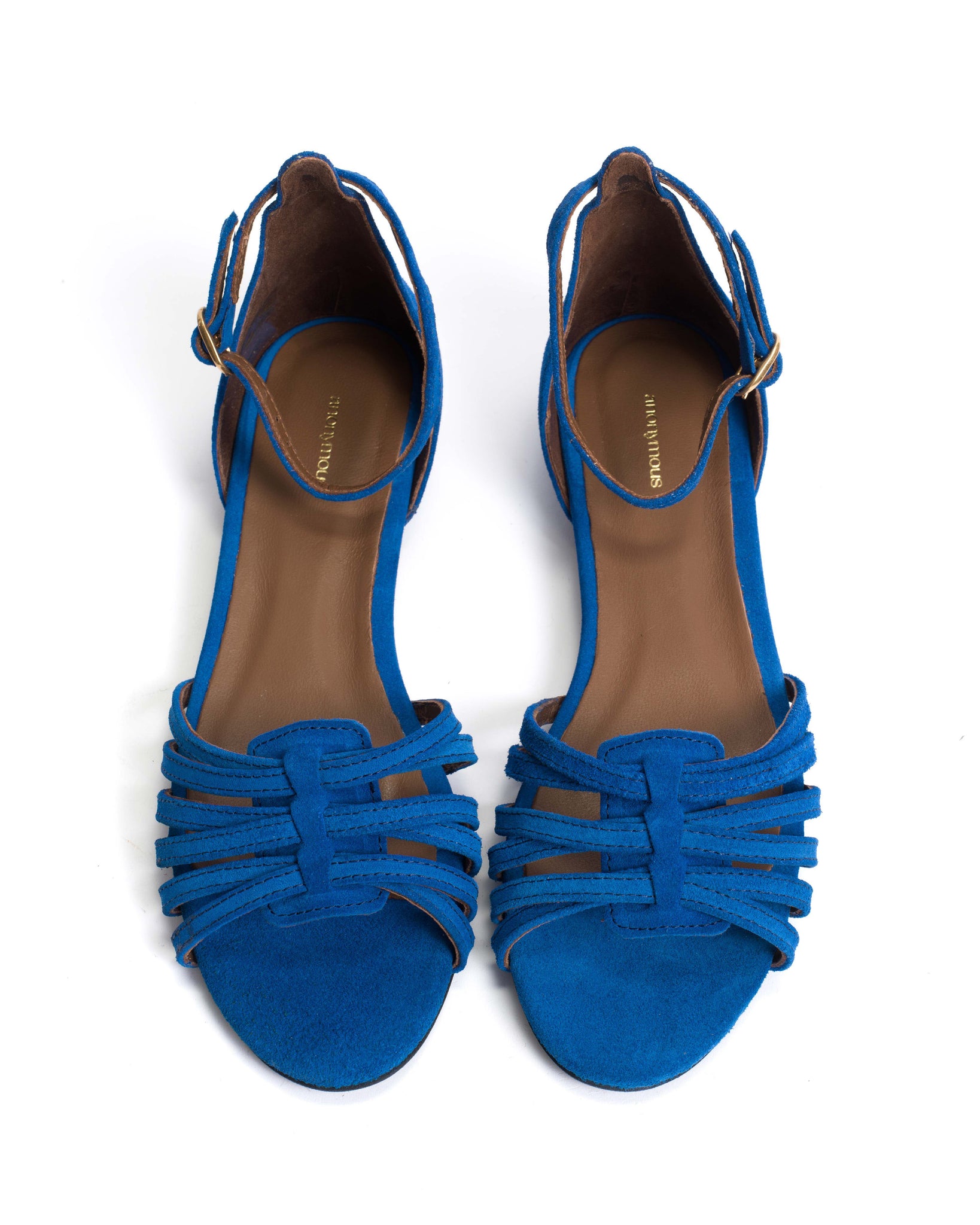 Mareike 10 Calf suede Electric blue - Anonymous Copenhagen