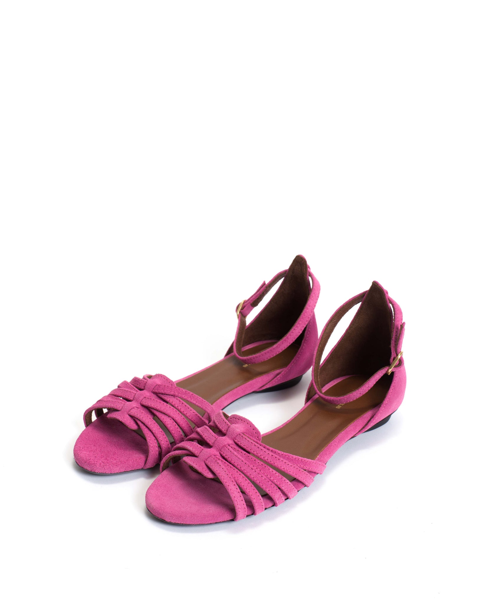 Mareike 10 Calf suede Raspberry sorbet - Anonymous Copenhagen