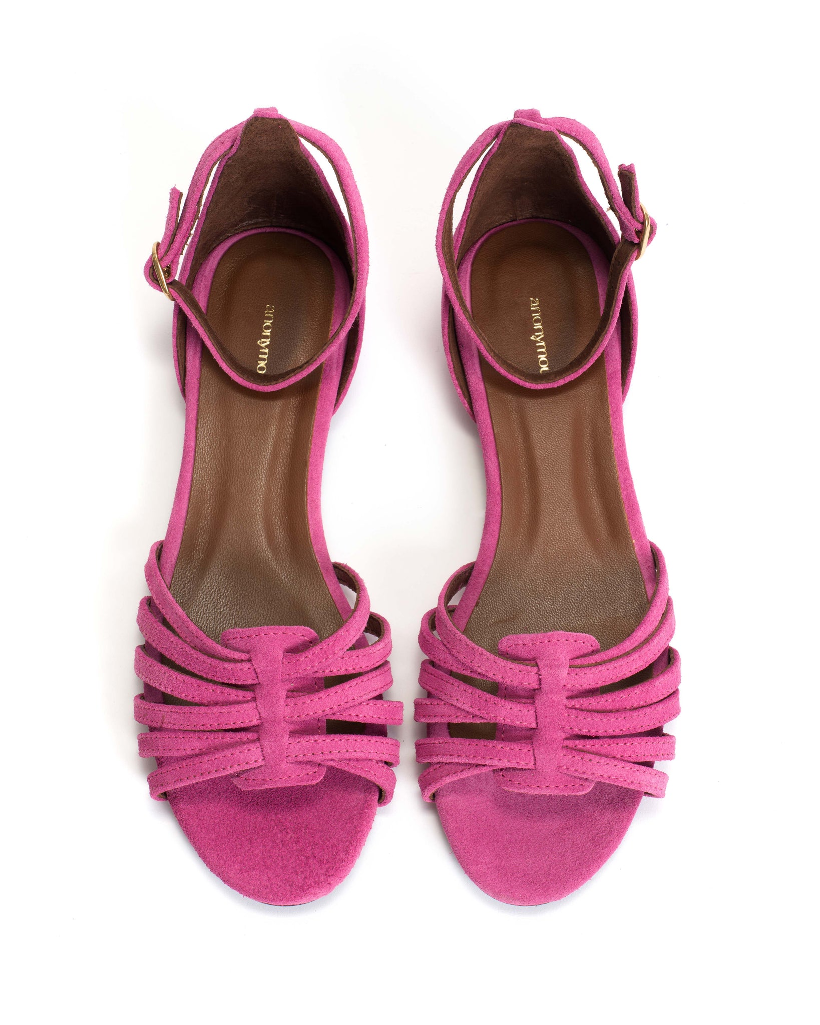 Mareike 10 Calf suede Raspberry sorbet - Anonymous Copenhagen