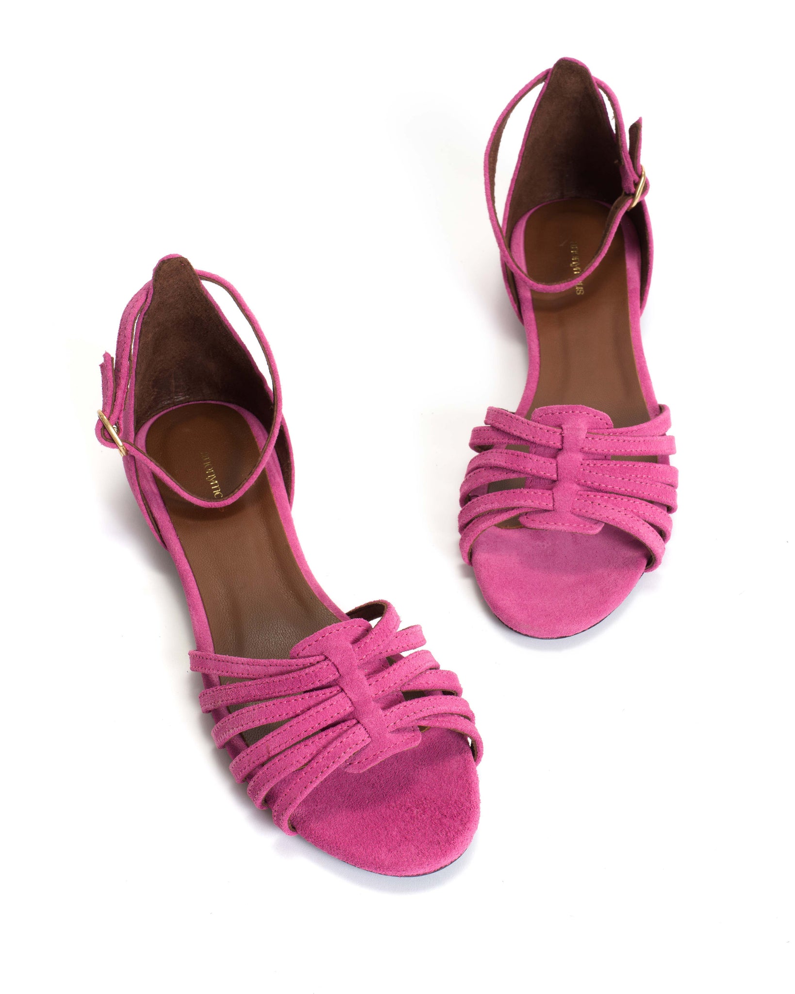 Mareike 10 Calf suede Raspberry sorbet - Anonymous Copenhagen