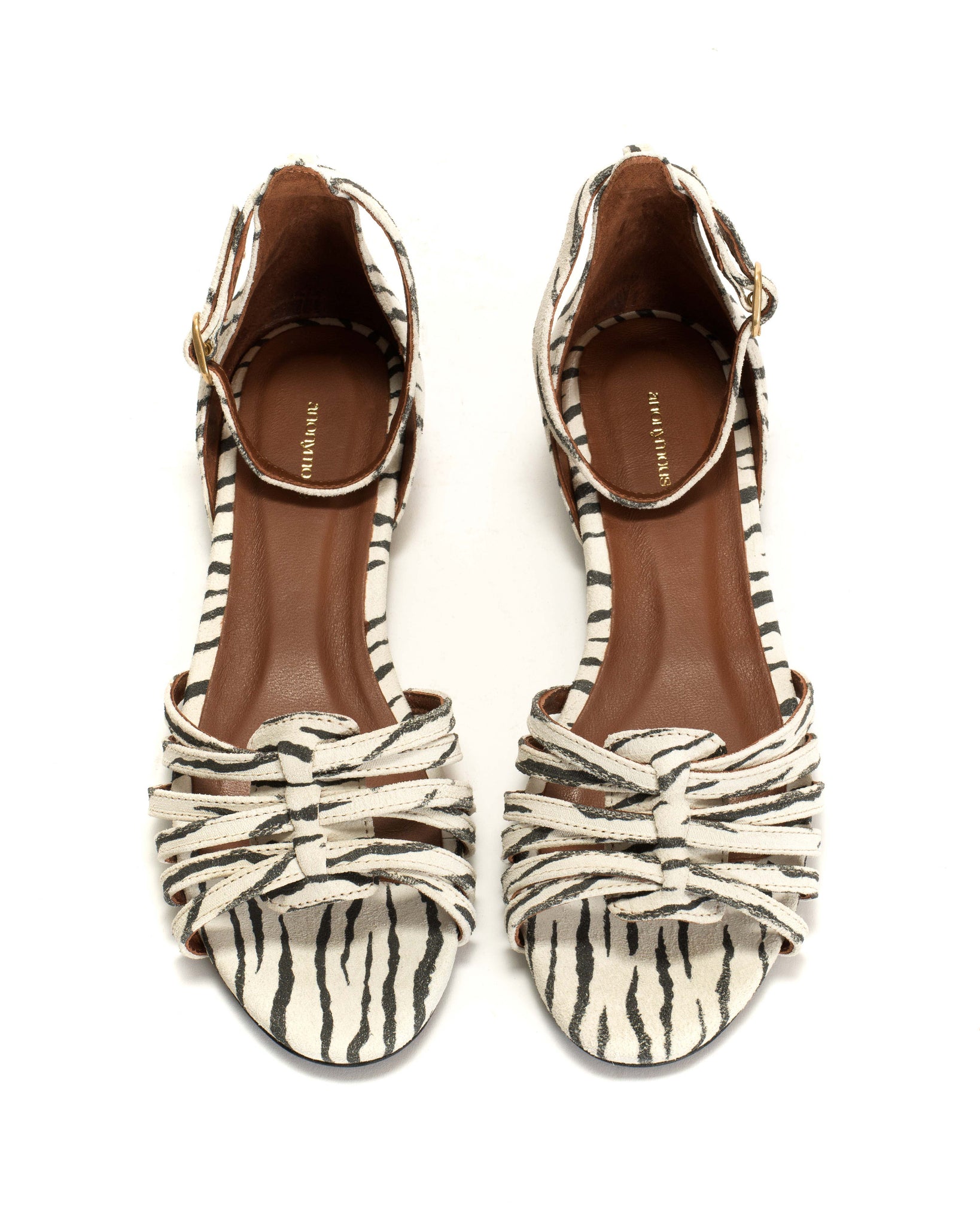 Mareike 10 Calf suede print Zebra - Anonymous Copenhagen