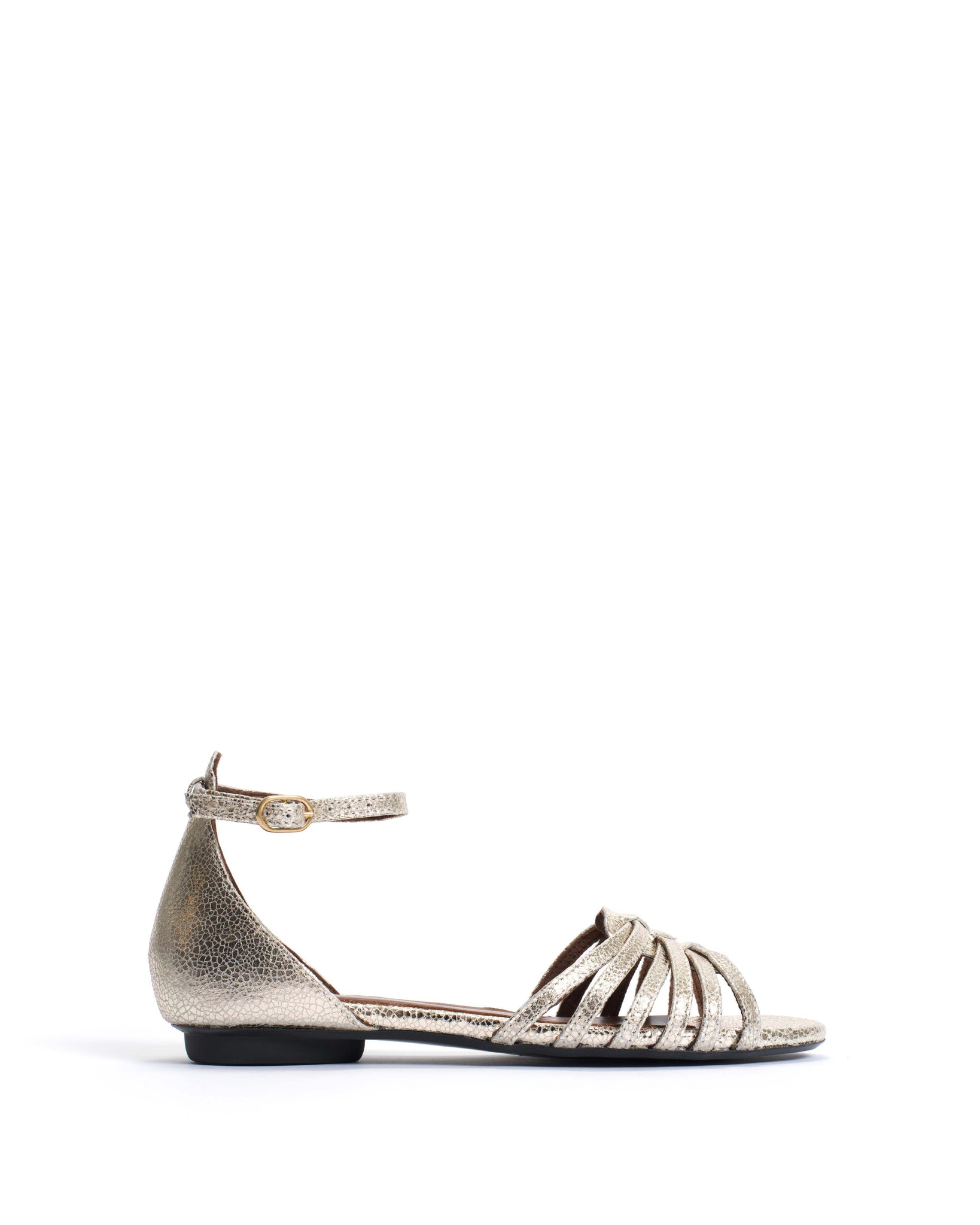 Mareike 10 Crackled metallic goat Champagne - Anonymous Copenhagen