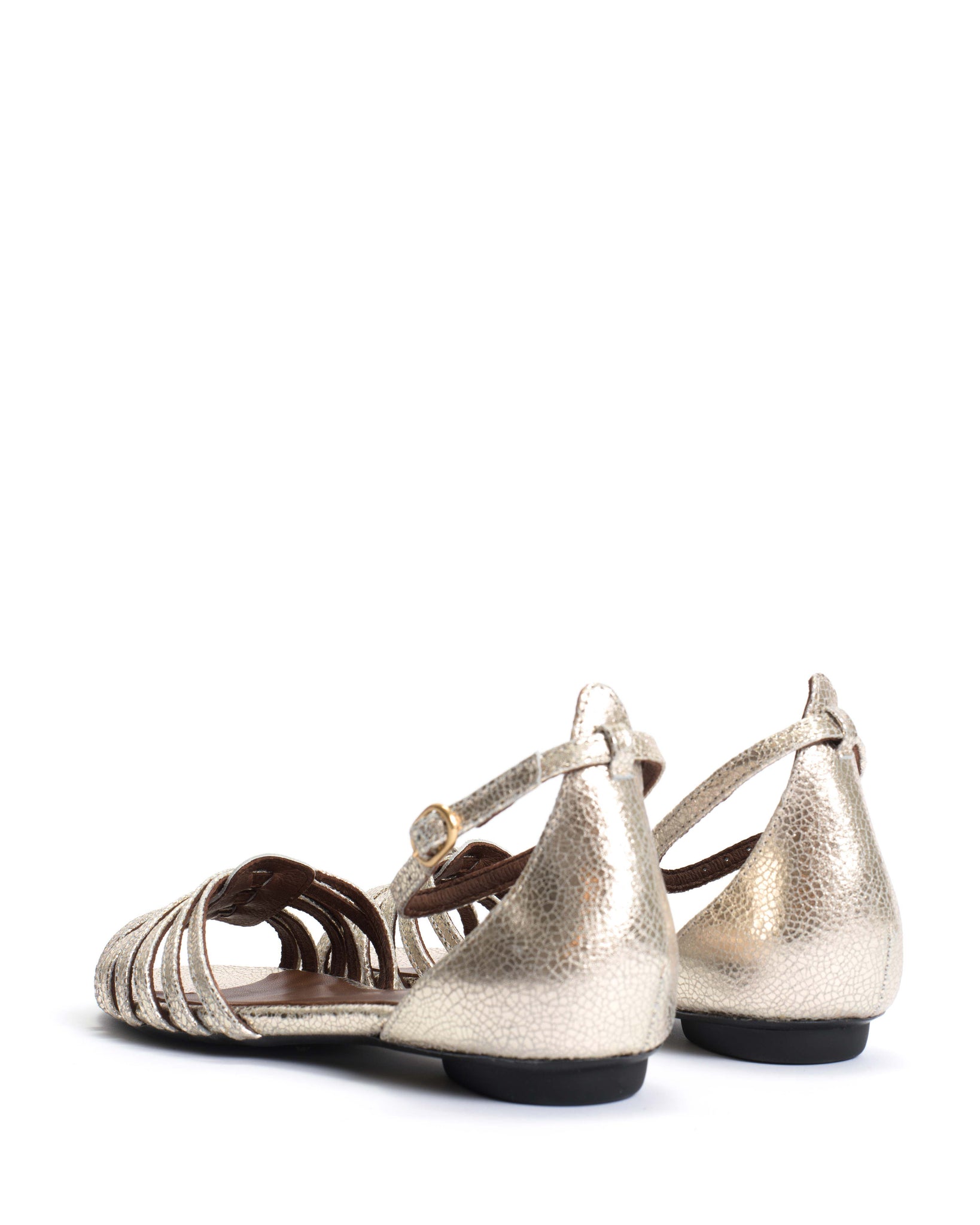 Mareike 10 Crackled metallic goat Champagne - Anonymous Copenhagen