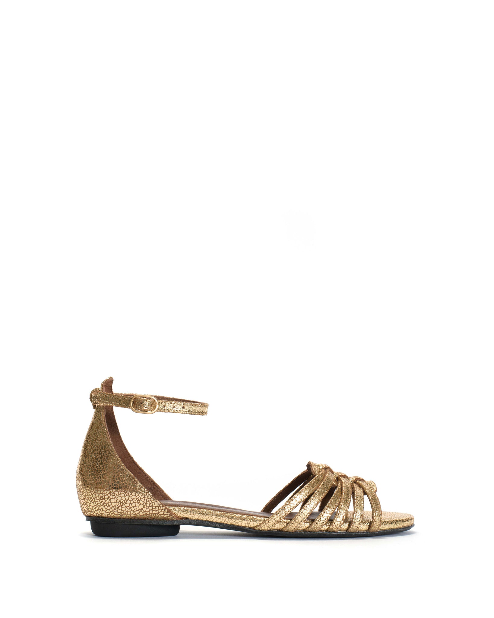 Mareike 10 Crackled metallic goat Gold - Anonymous Copenhagen