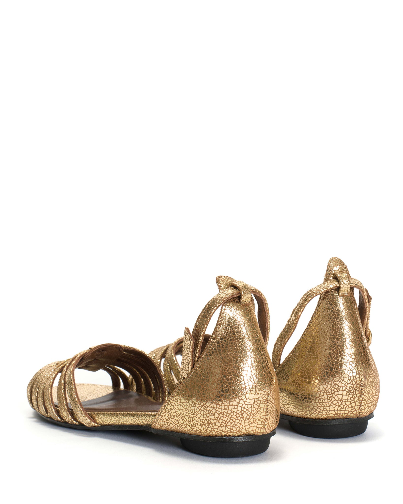 Mareike 10 Crackled metallic goat Gold - Anonymous Copenhagen