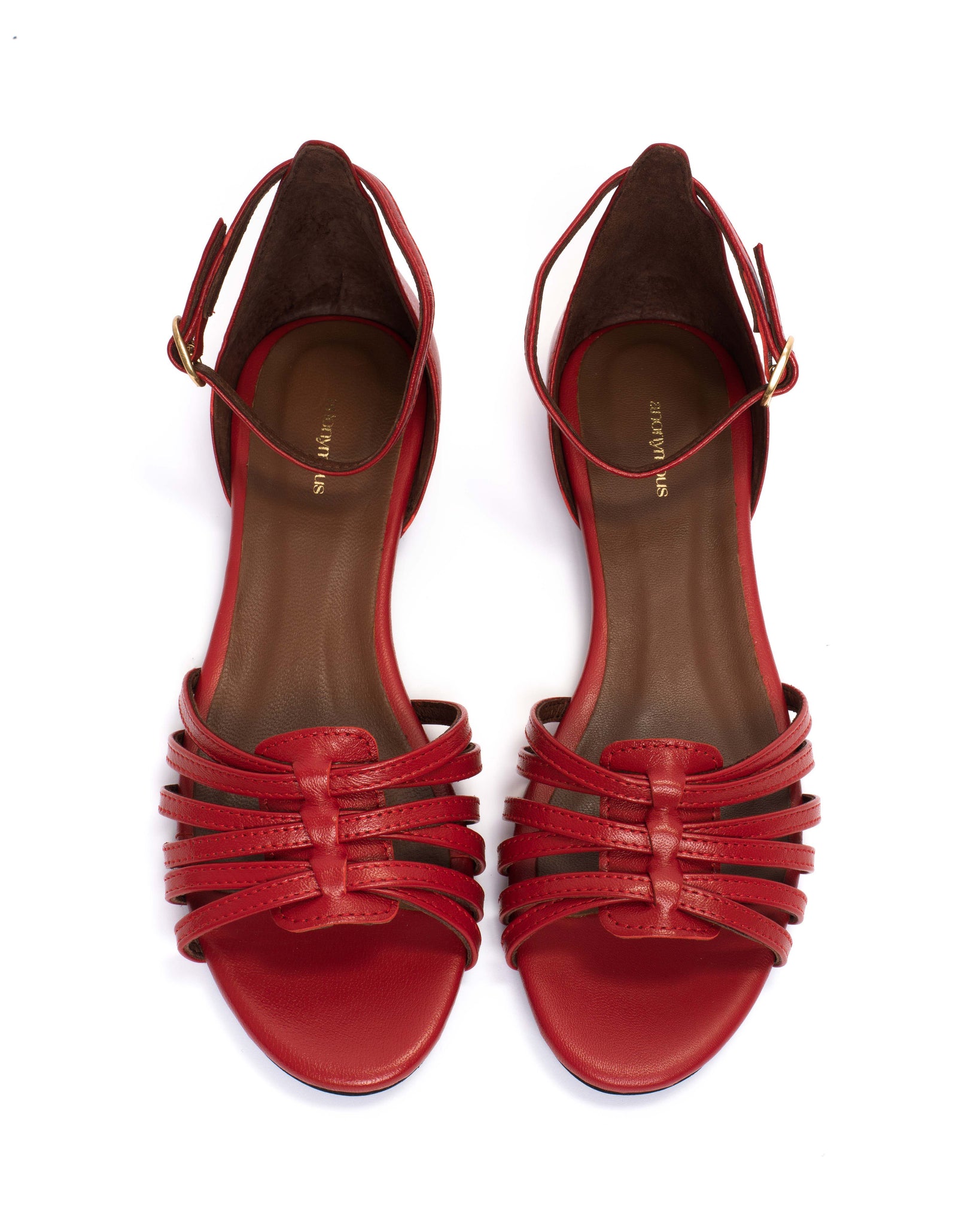 Mareike 10 Shiny lamb Ruby red - Anonymous Copenhagen