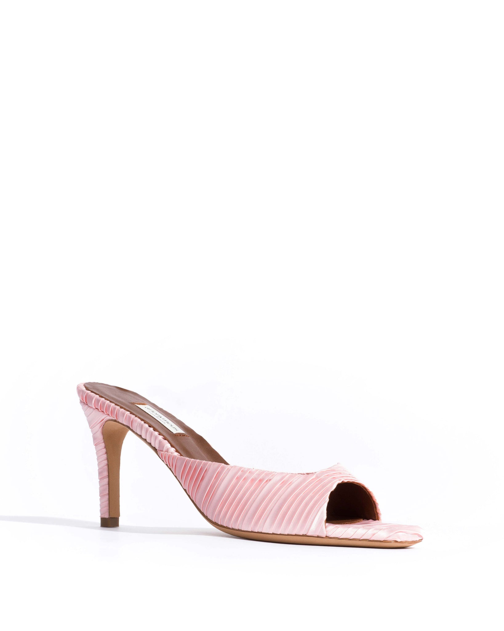 Mazy 75 Pleated satin Dreamy pink