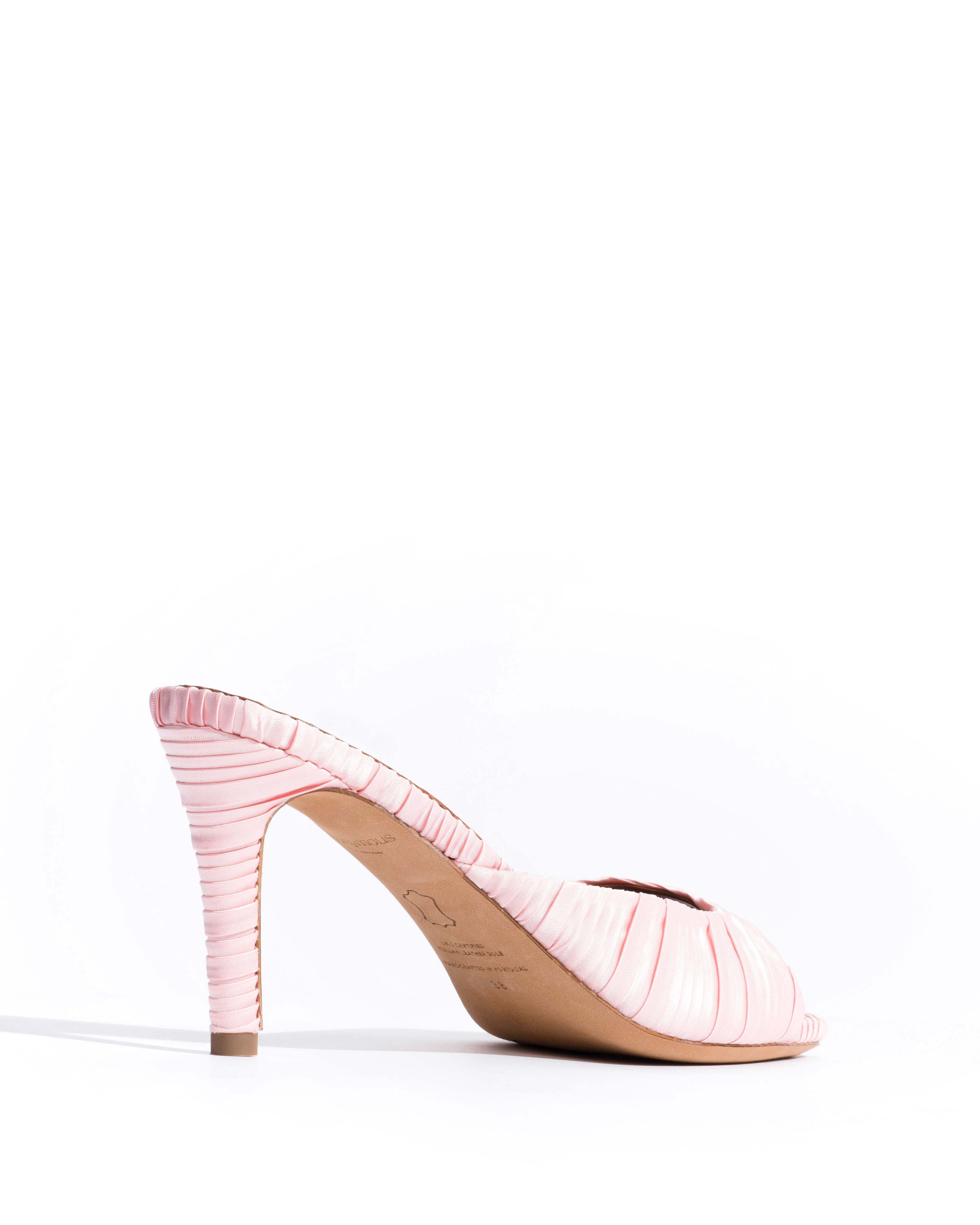Mazy 75 Pleated satin Dreamy pink