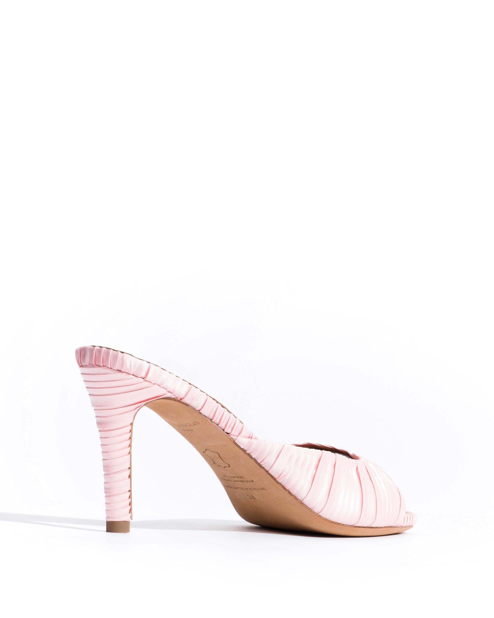 Mazy 75 Pleated satin Dreamy pink