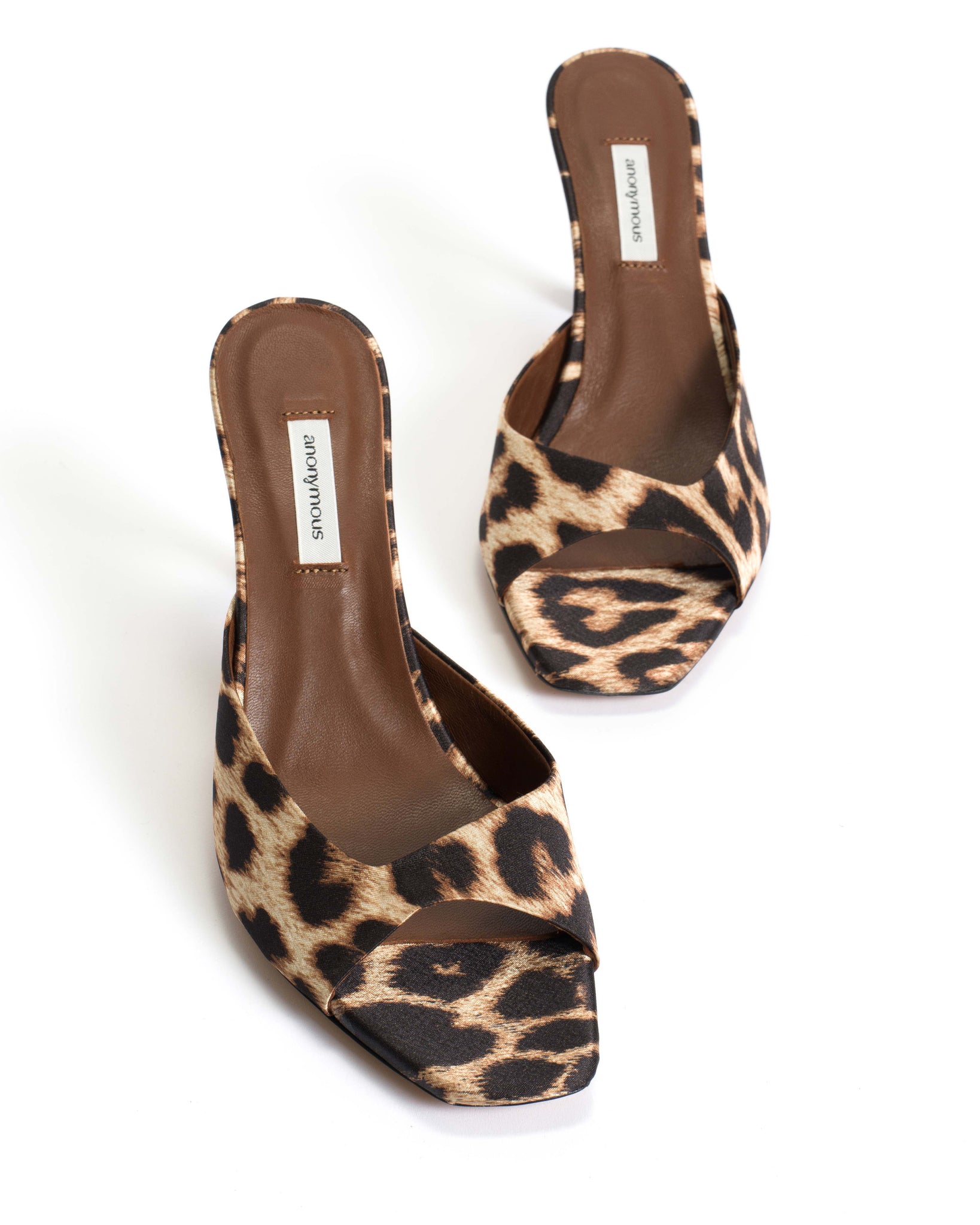 Mazy 75 Satin print Leopard - Anonymous Copenhagen