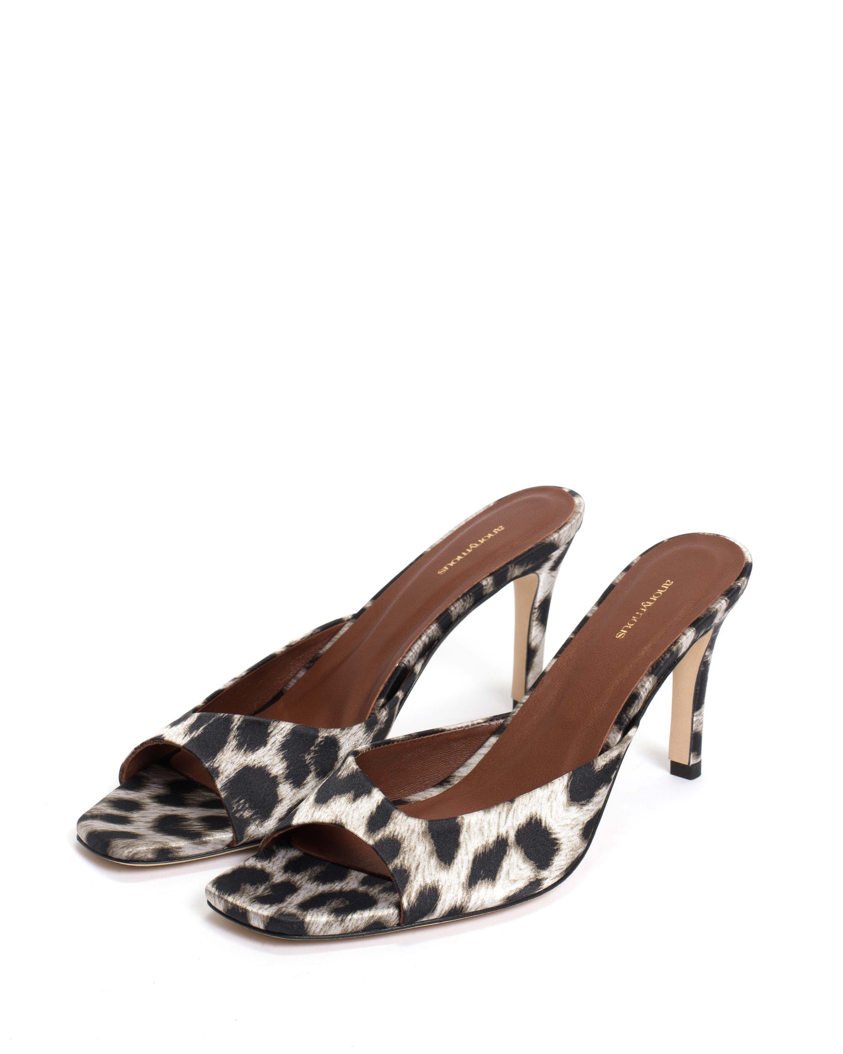 Mazy 75 Satin print Snow leopard - Anonymous Copenhagen