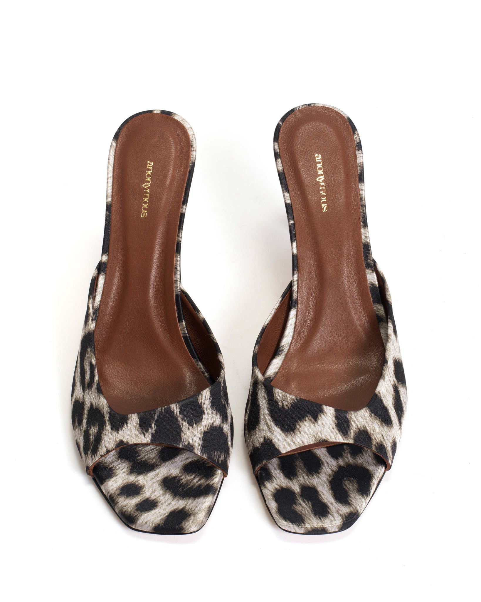 Mazy 75 Satin print Snow leopard - Anonymous Copenhagen