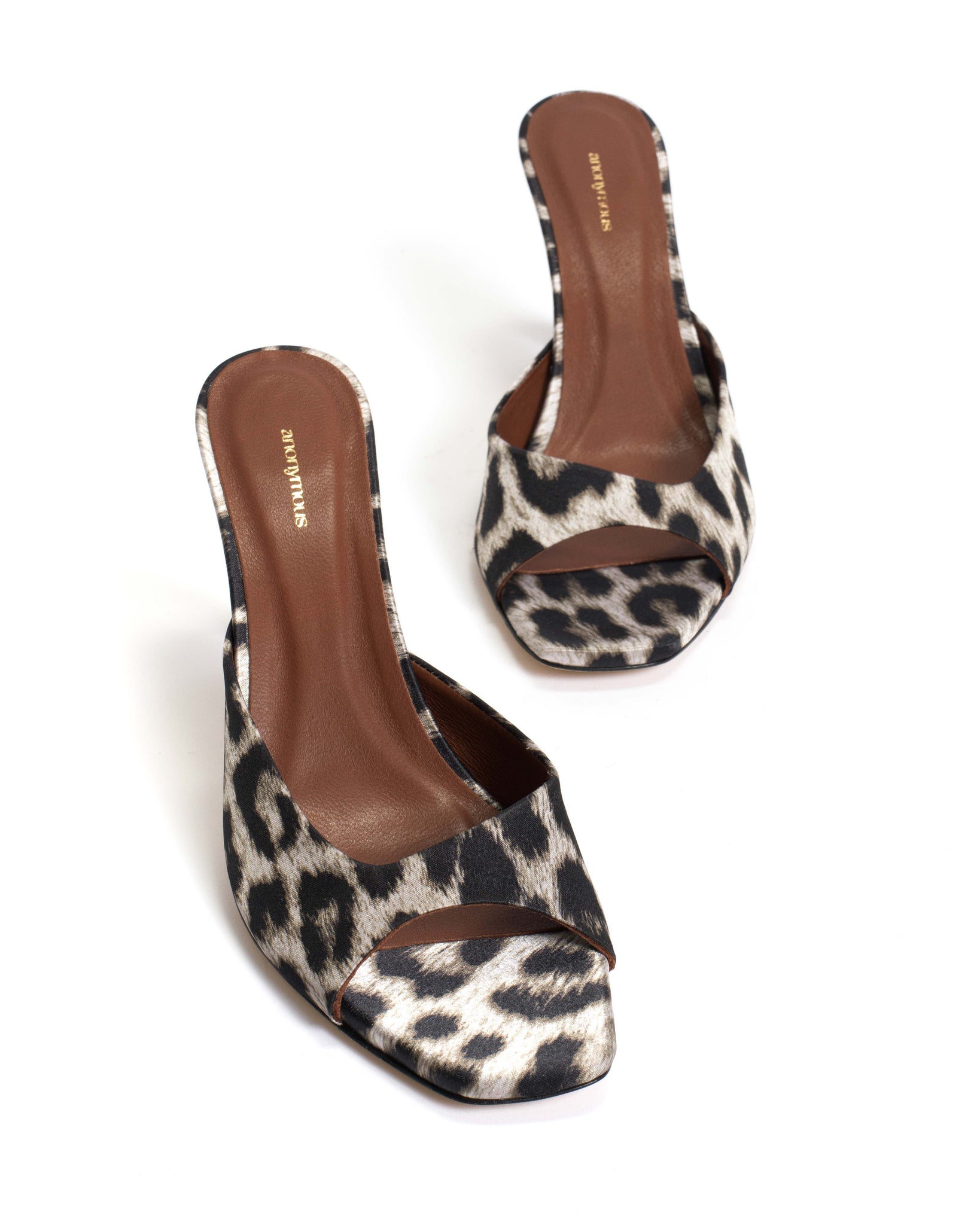 Mazy 75 Satin print Snow leopard - Anonymous Copenhagen