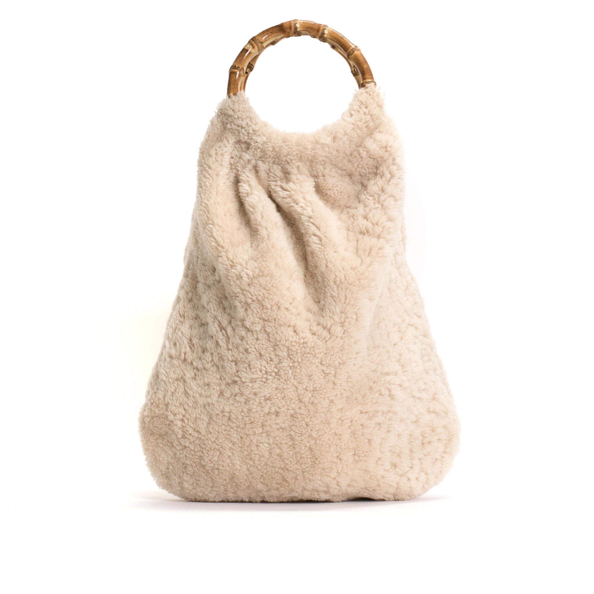 Michy drop shopper Lamb shearling Natural - Anonymous Copenhagen