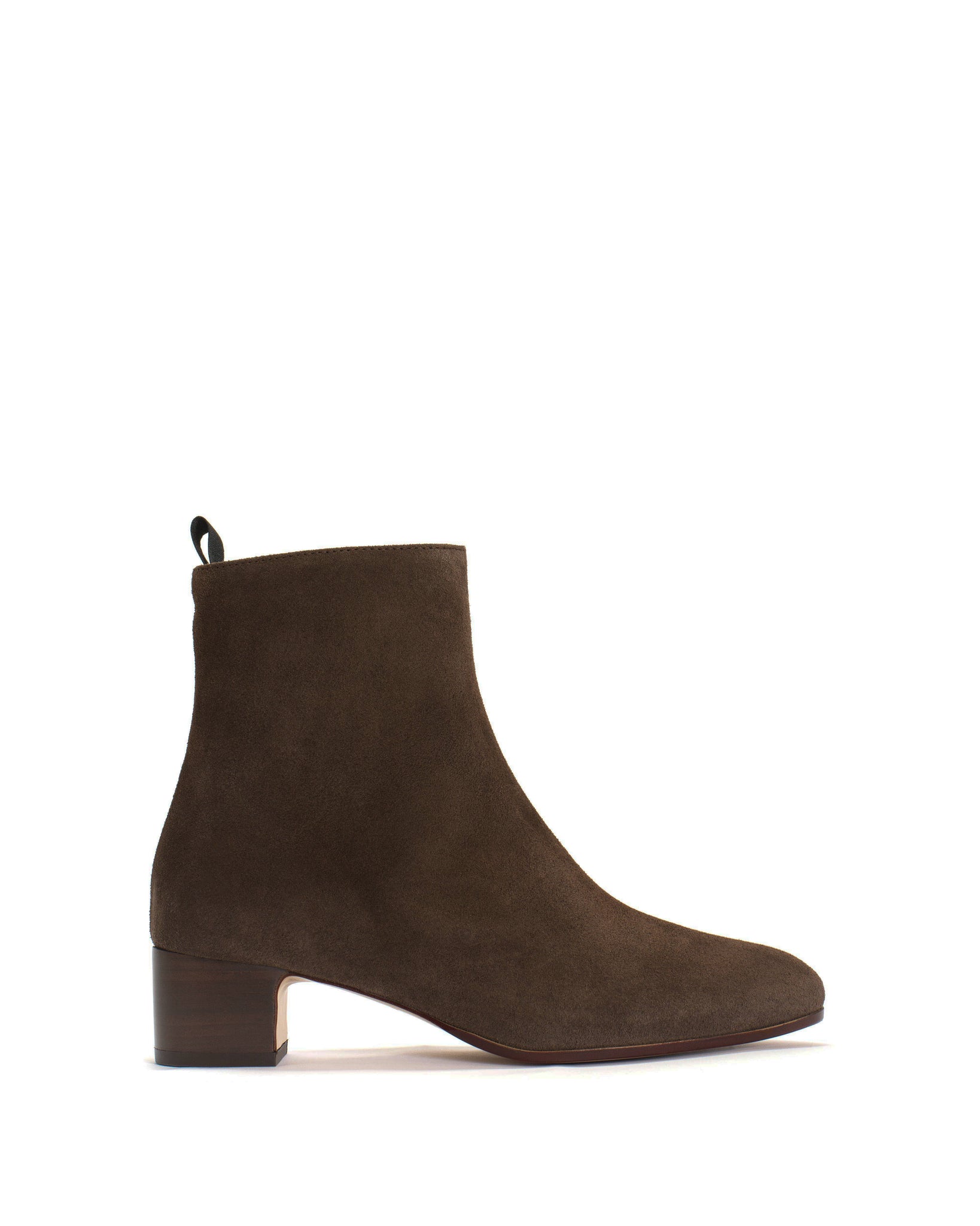 Mina Calf suede Coffee brown - Anonymous Copenhagen