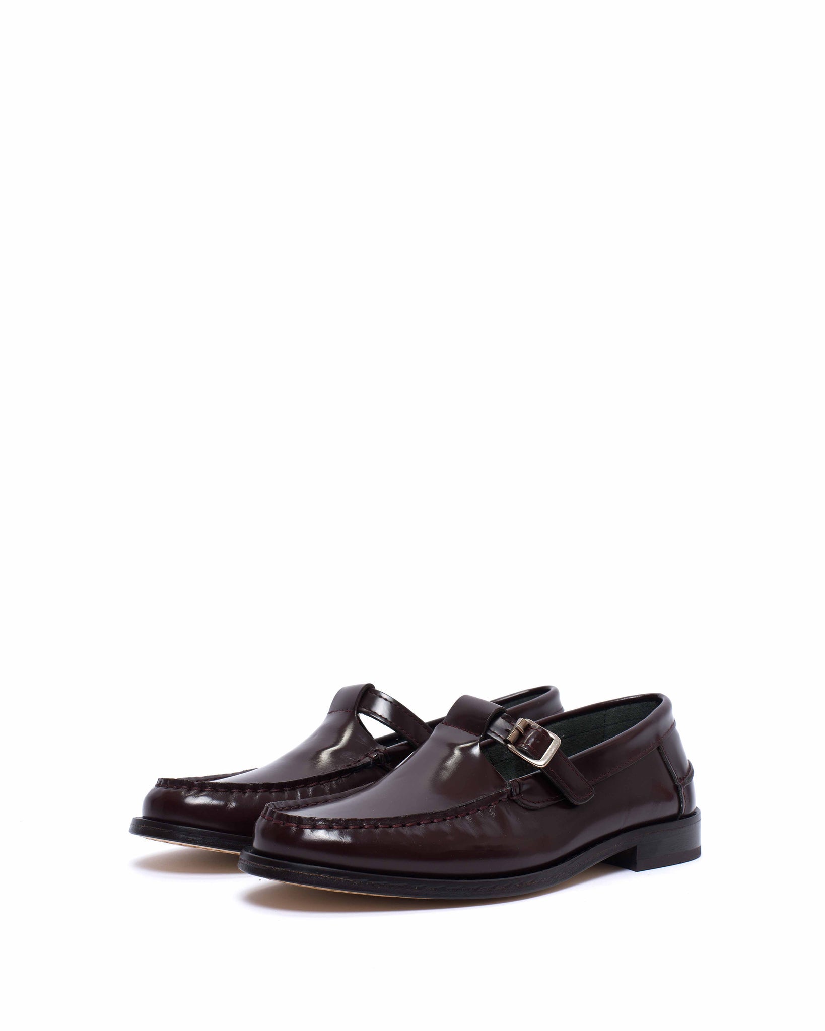 Dico Loafer t-bar Polido Bordeaux - Anonymous Copenhagen
