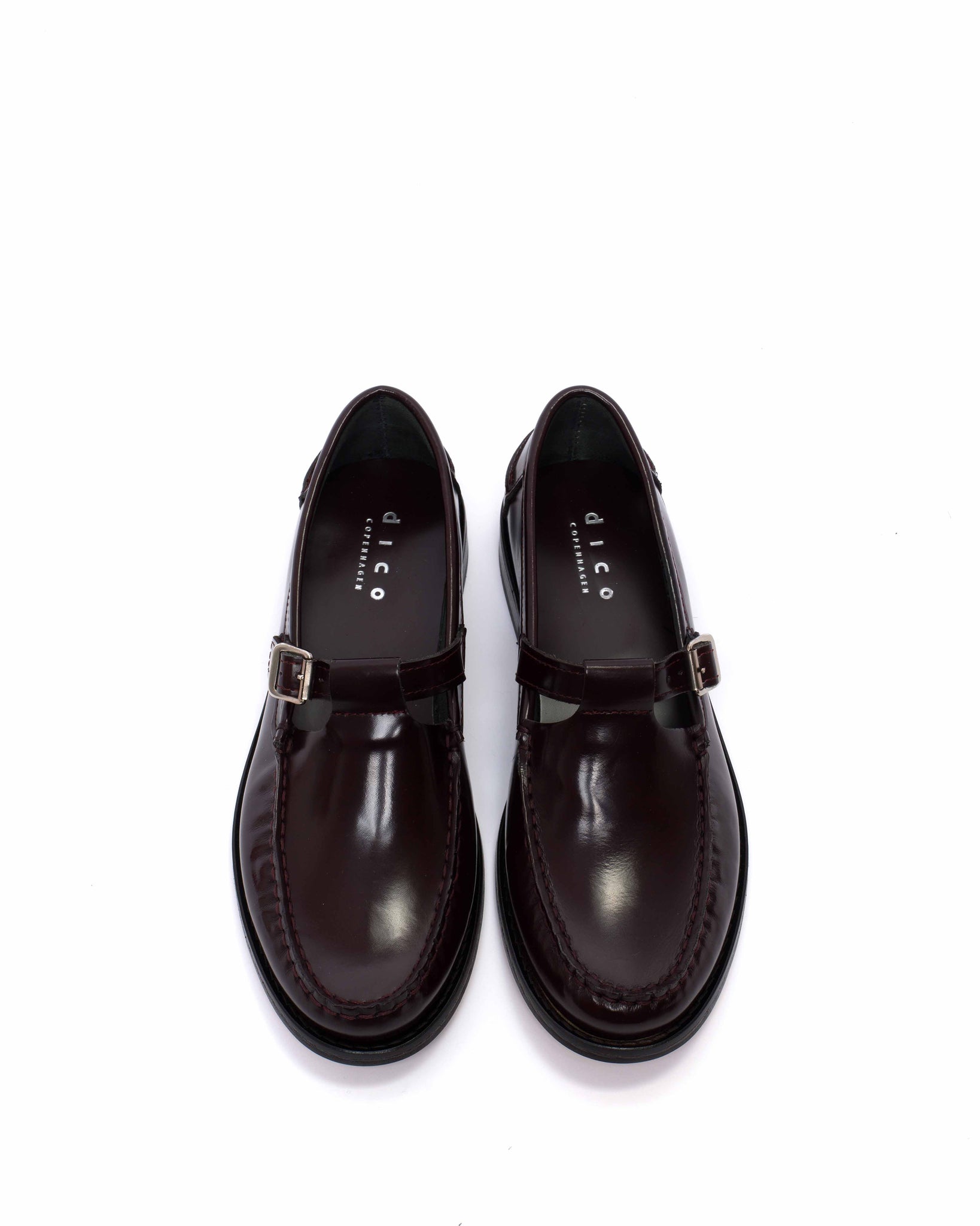 Dico Loafer t-bar Polido Bordeaux - Anonymous Copenhagen