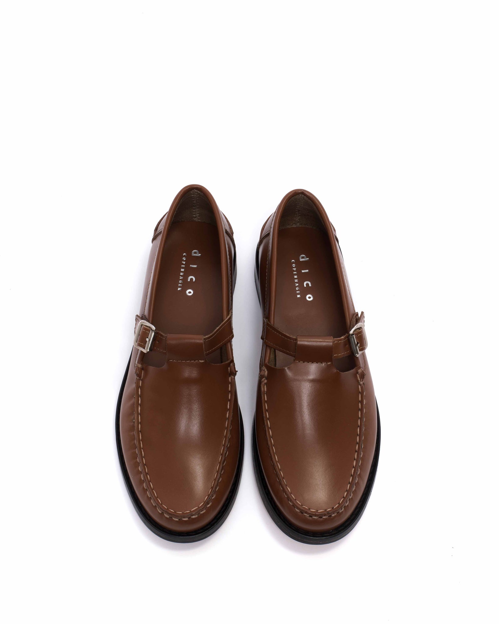 Dico Loafer t-bar Polido Hazelnut - Anonymous Copenhagen
