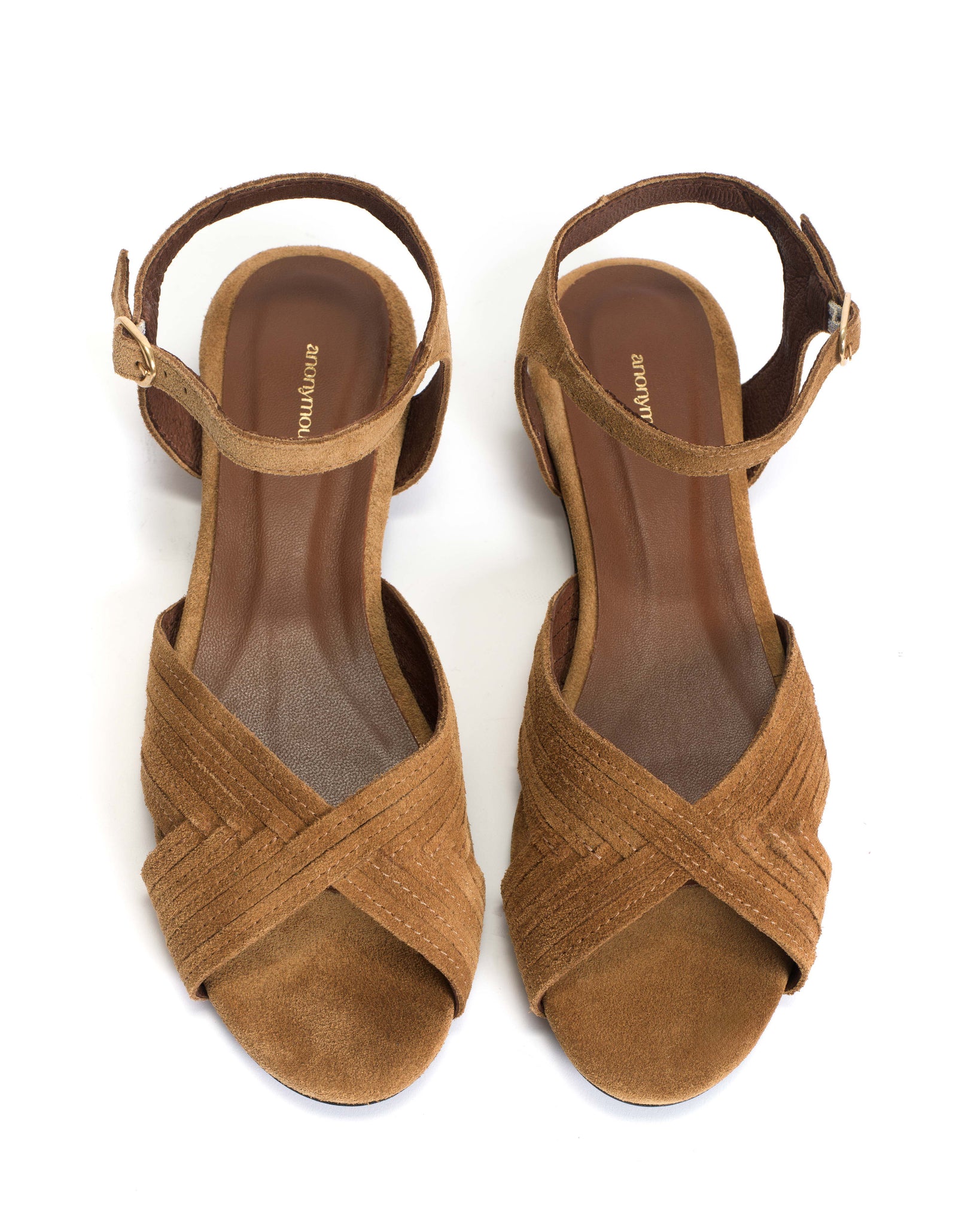 Niabi 10 Calf suede Bamboo brown - Anonymous Copenhagen