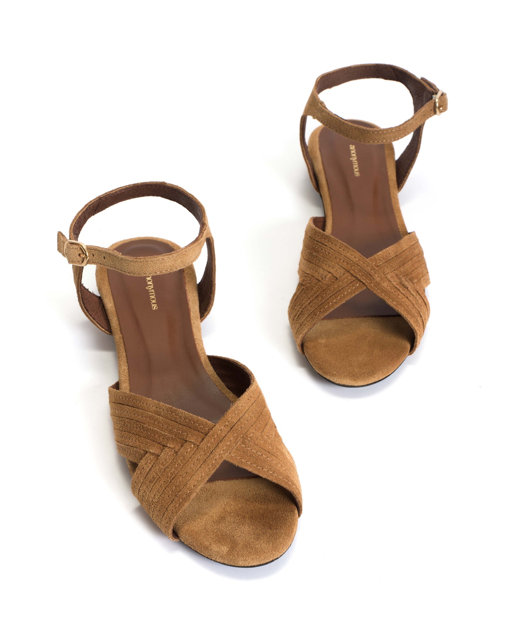 Niabi 10 Calf suede Bamboo brown - Anonymous Copenhagen
