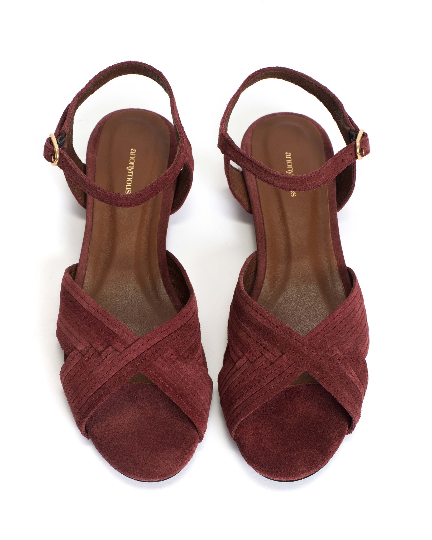 Niabi 10 Calf suede Pomegranate - Anonymous Copenhagen