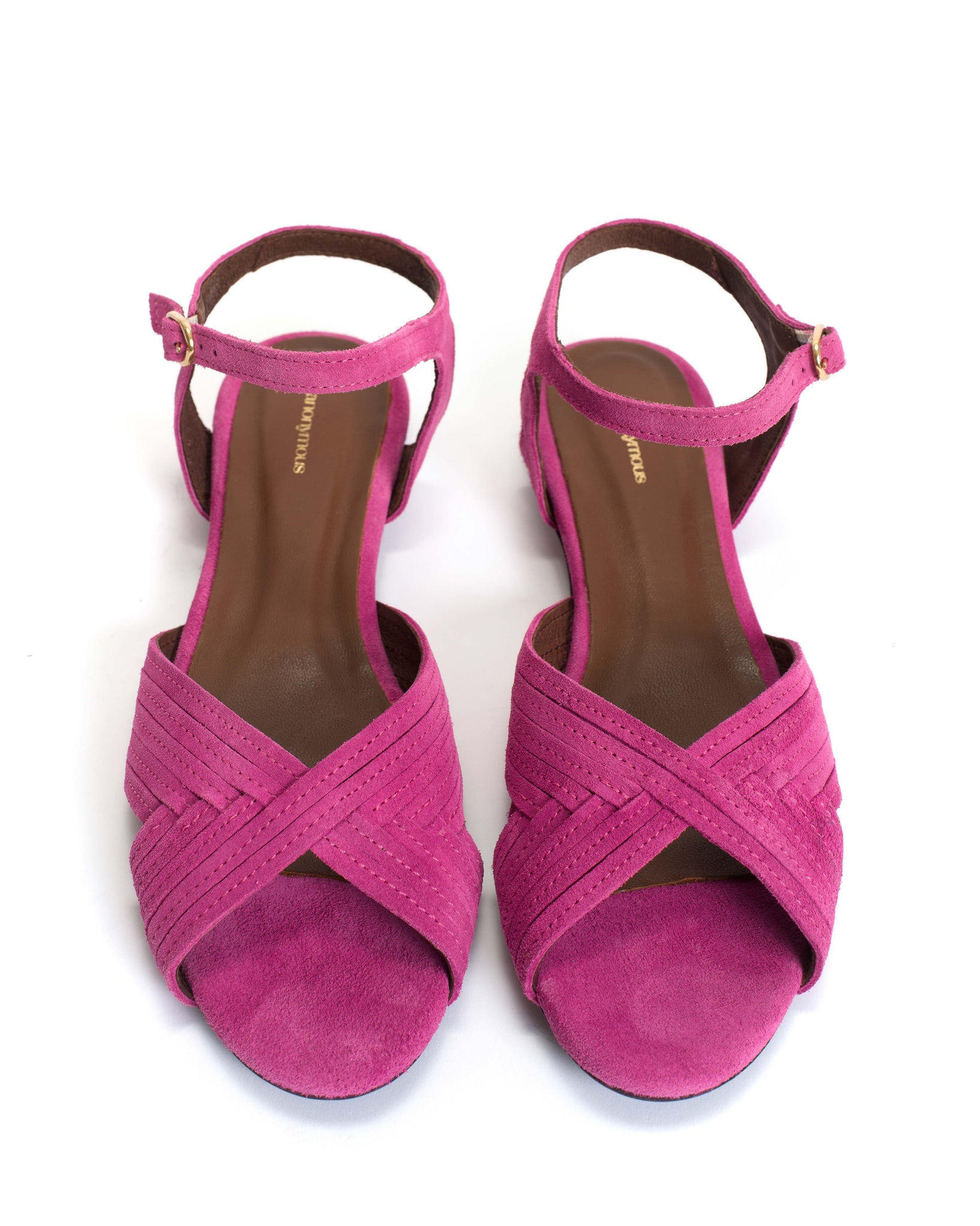 Niabi 10 Calf suede Raspberry sorbet - Anonymous Copenhagen