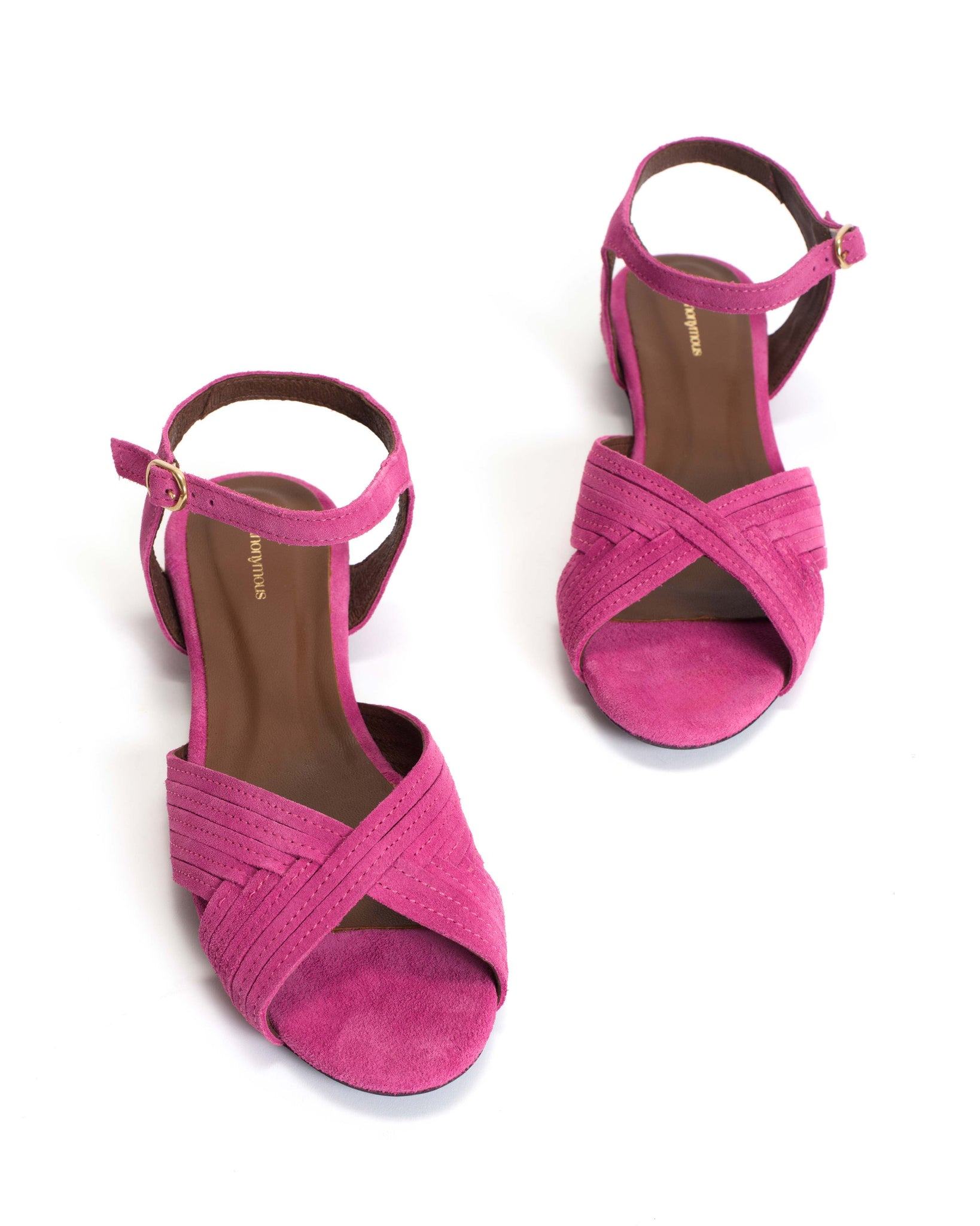 Niabi 10 Calf suede Raspberry sorbet - Anonymous Copenhagen
