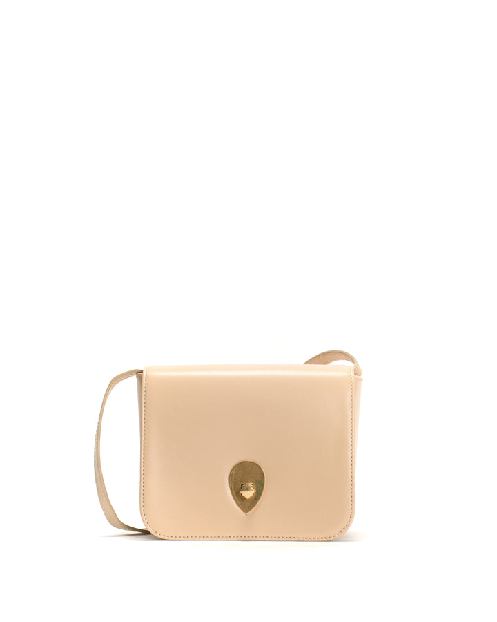 anonymous copenhagen Nielle petite crossover bag Shiny lamb Vanilla cream