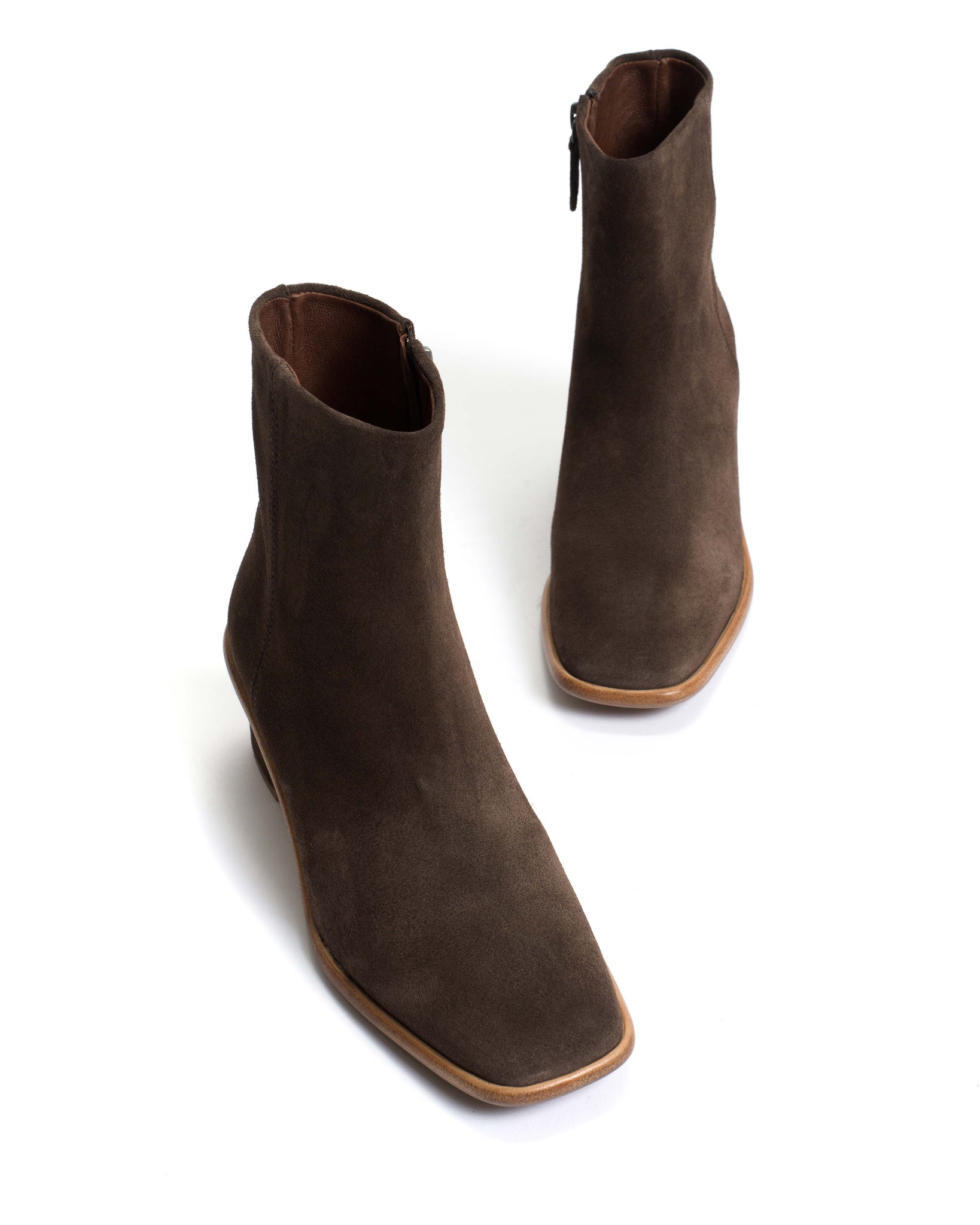 Orielle Calf suede Coffee brown - Anonymous Copenhagen