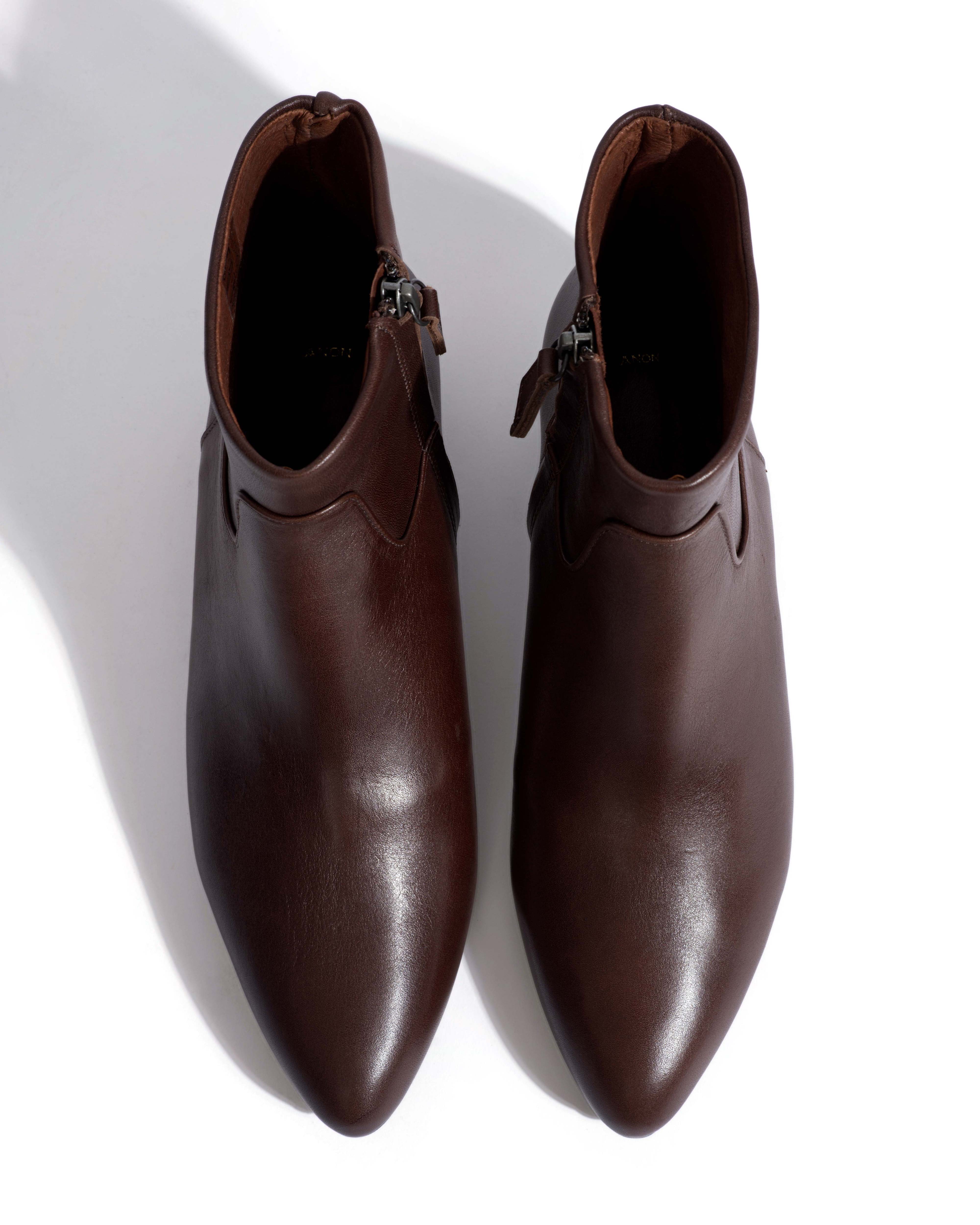 Morie 20 Vegetal soft calf Coffee brown