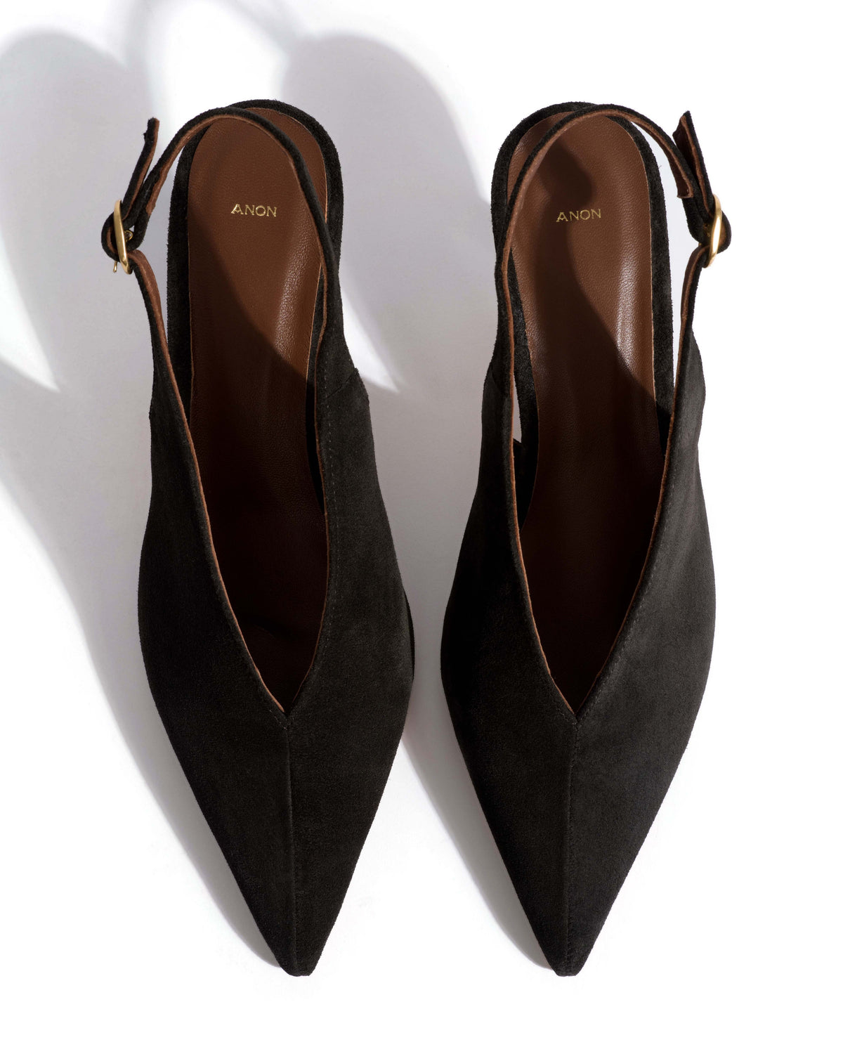 Jilliah 55 Calf suede Espresso brown