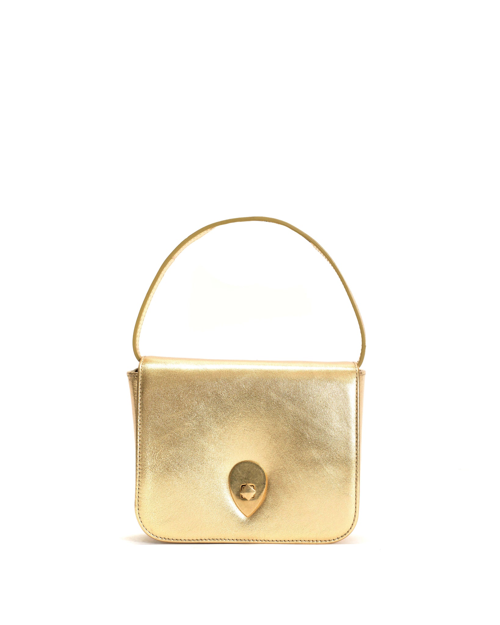 Nielle crossover bag Metallic goat Gold - Anonymous Copenhagen