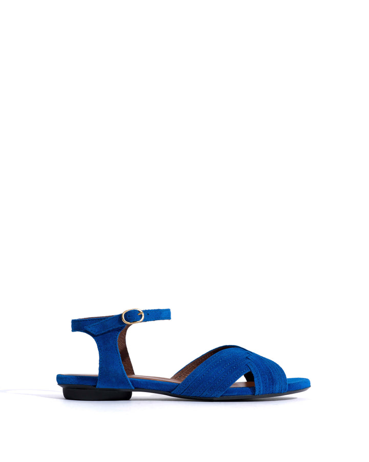 Niabi 10 Calf suede Electric blue - 38