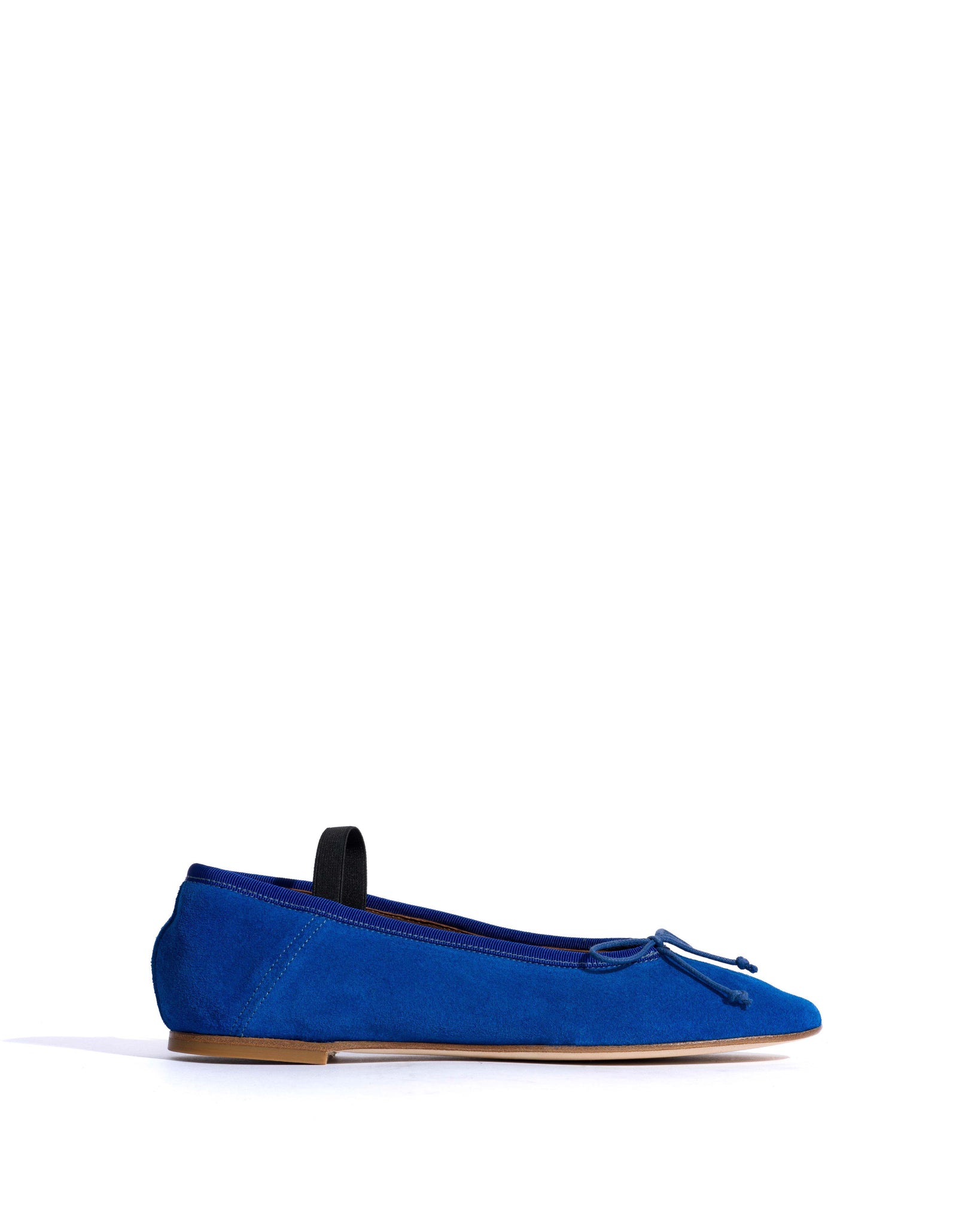 Rhina Calf suede Electric blue - Anonymous Copenhagen Flat-loafers & ballerinas & pumps