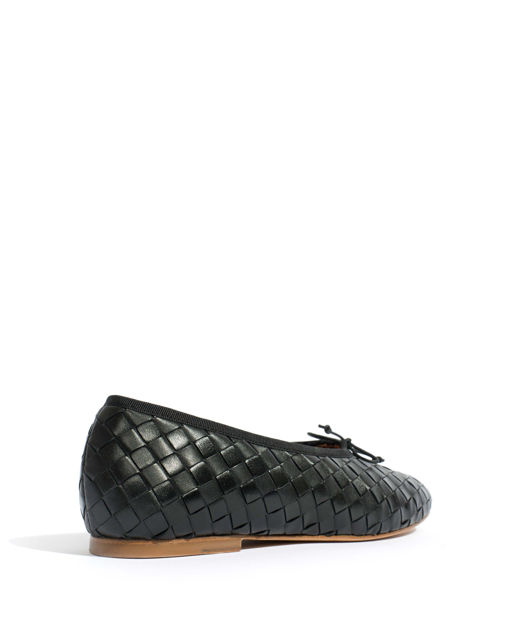 Sacha interlace Shiny lamb Black